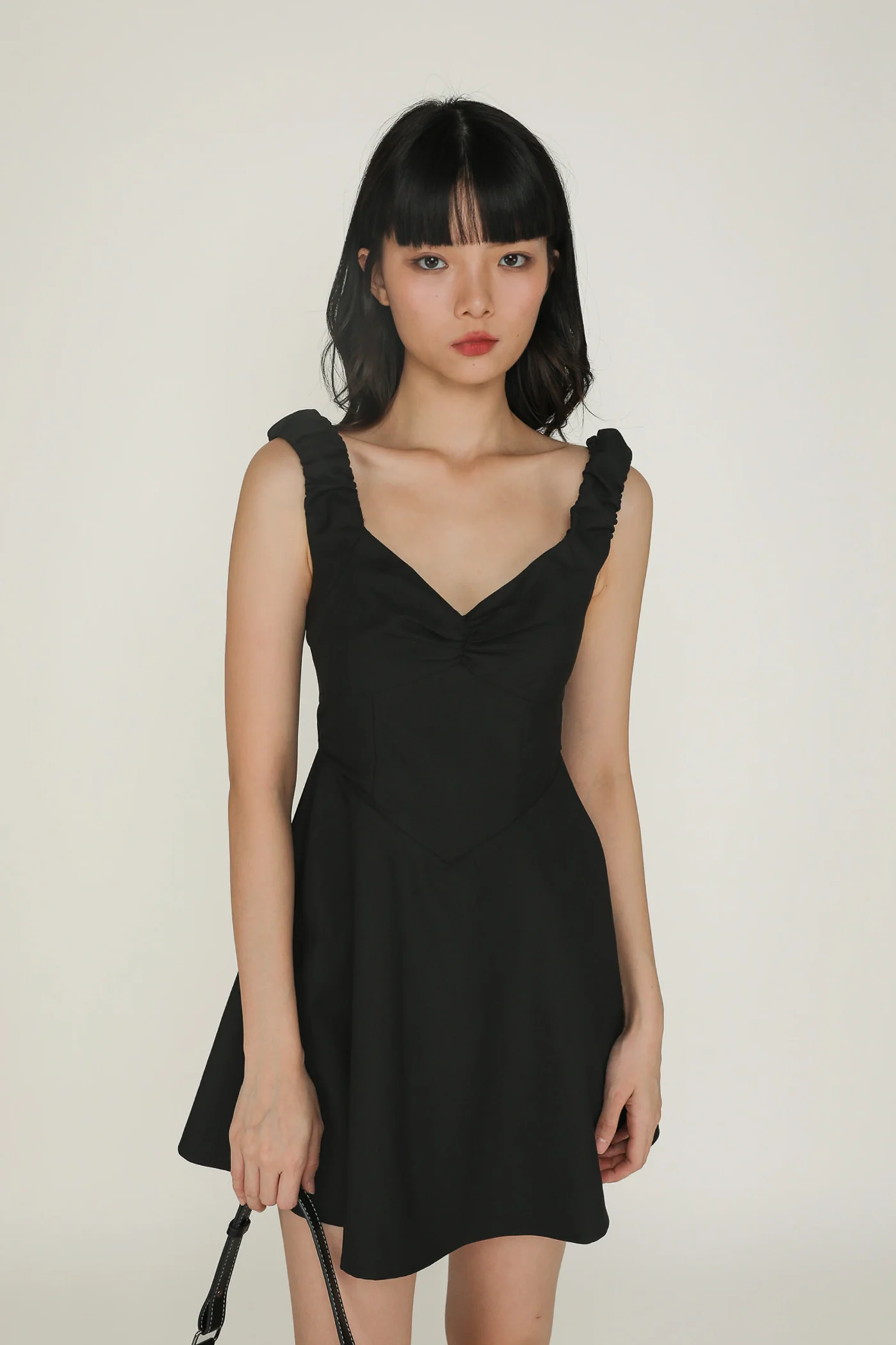 Shanie Ruched Strap Romper - Image 5