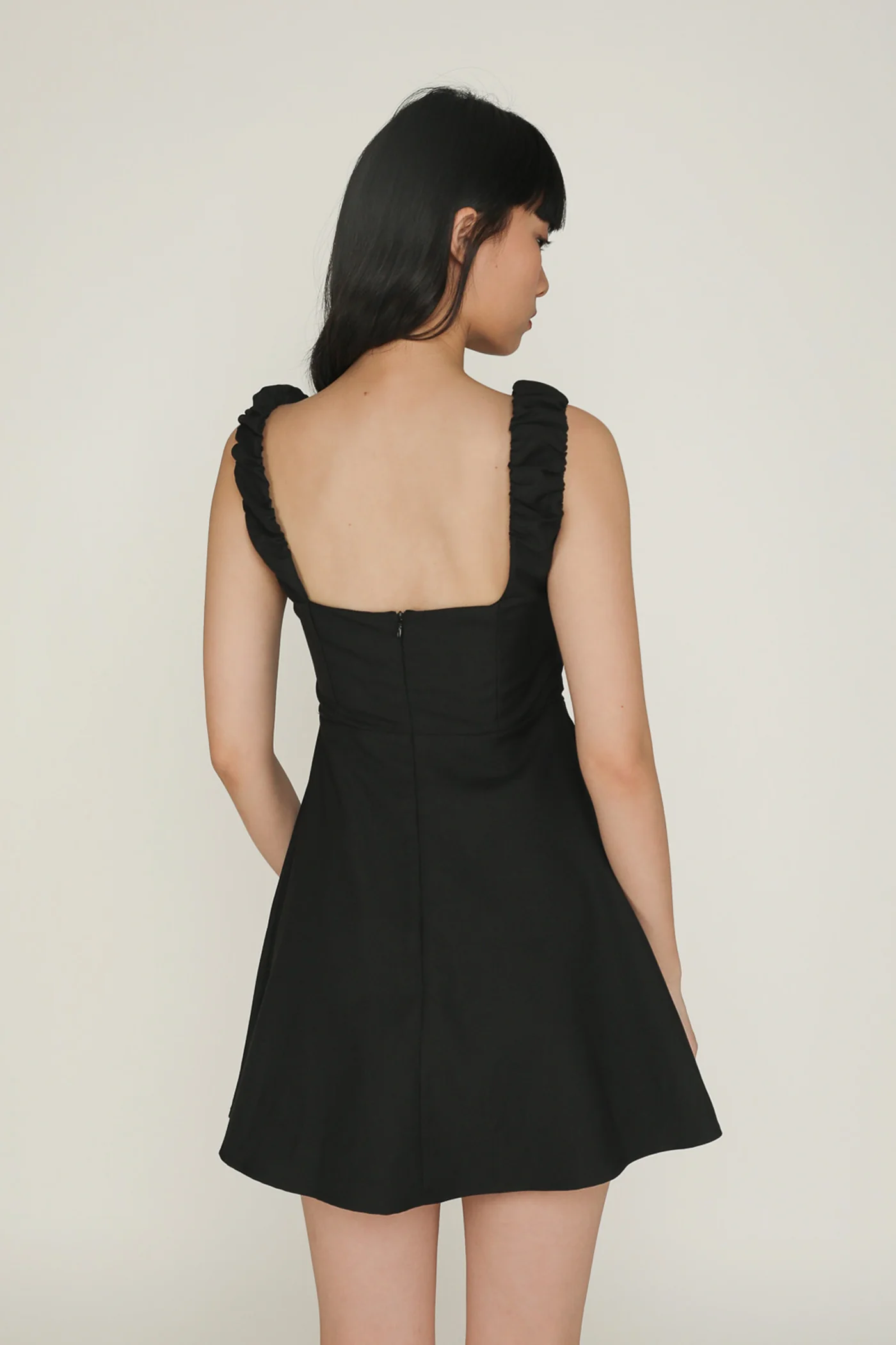 Shanie Ruched Strap Romper - Image 7