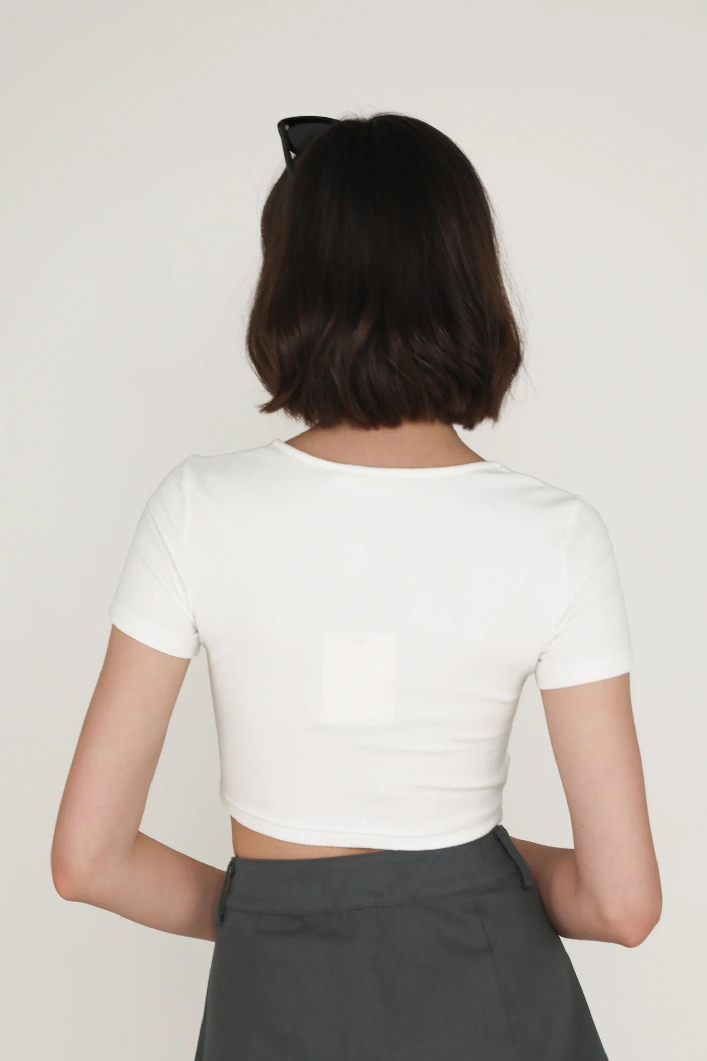 Shea Drawstring Ribbed Top - Image 7