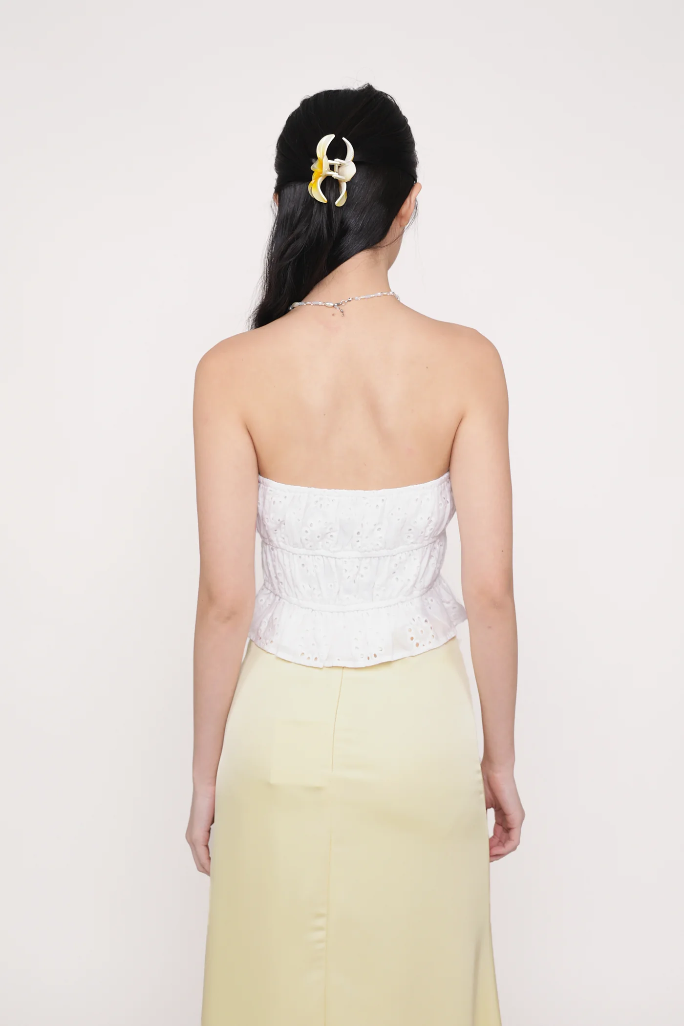 Sherrie Eyelet Tube Top - Image 13