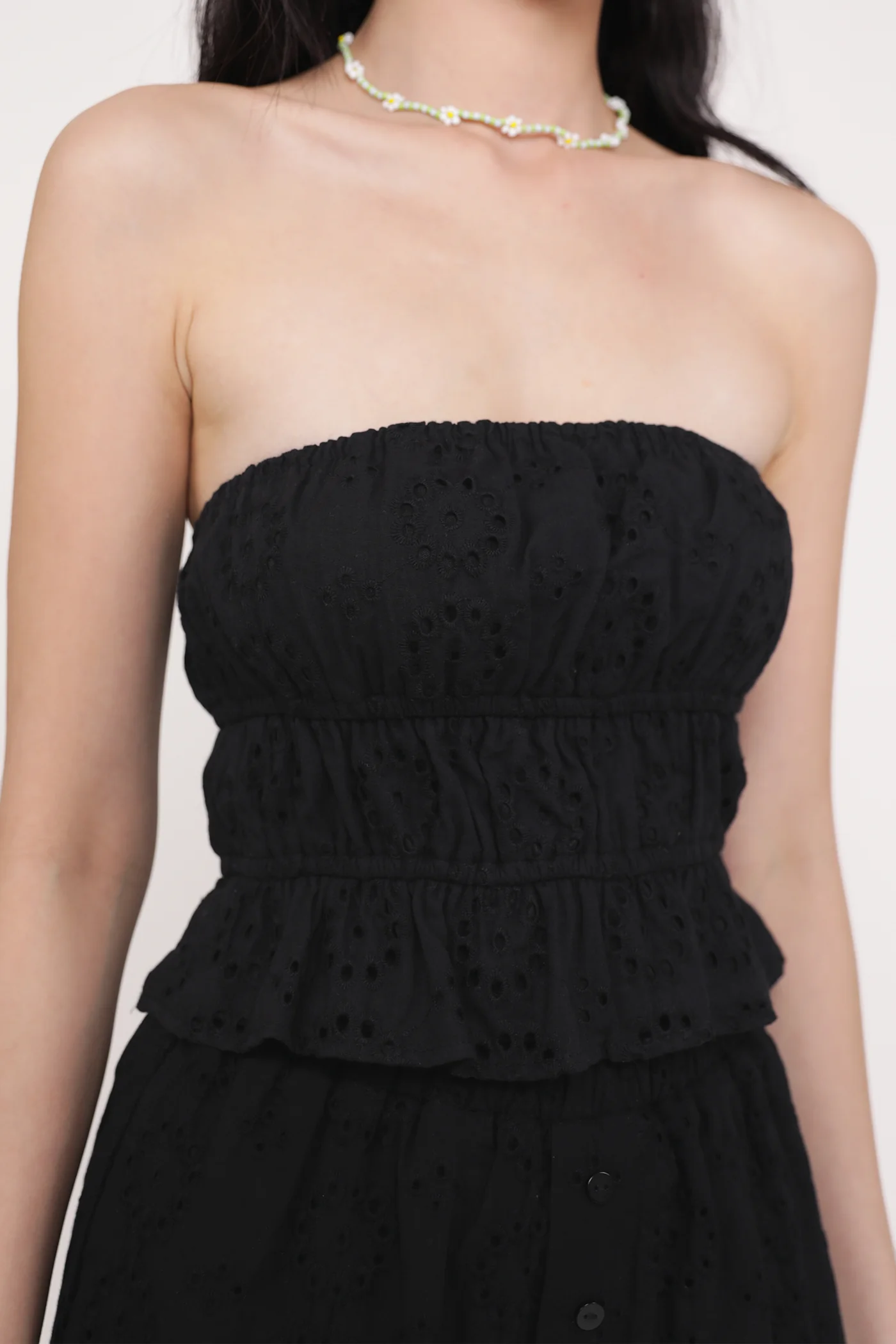 Sherrie Eyelet Tube Top - Image 14