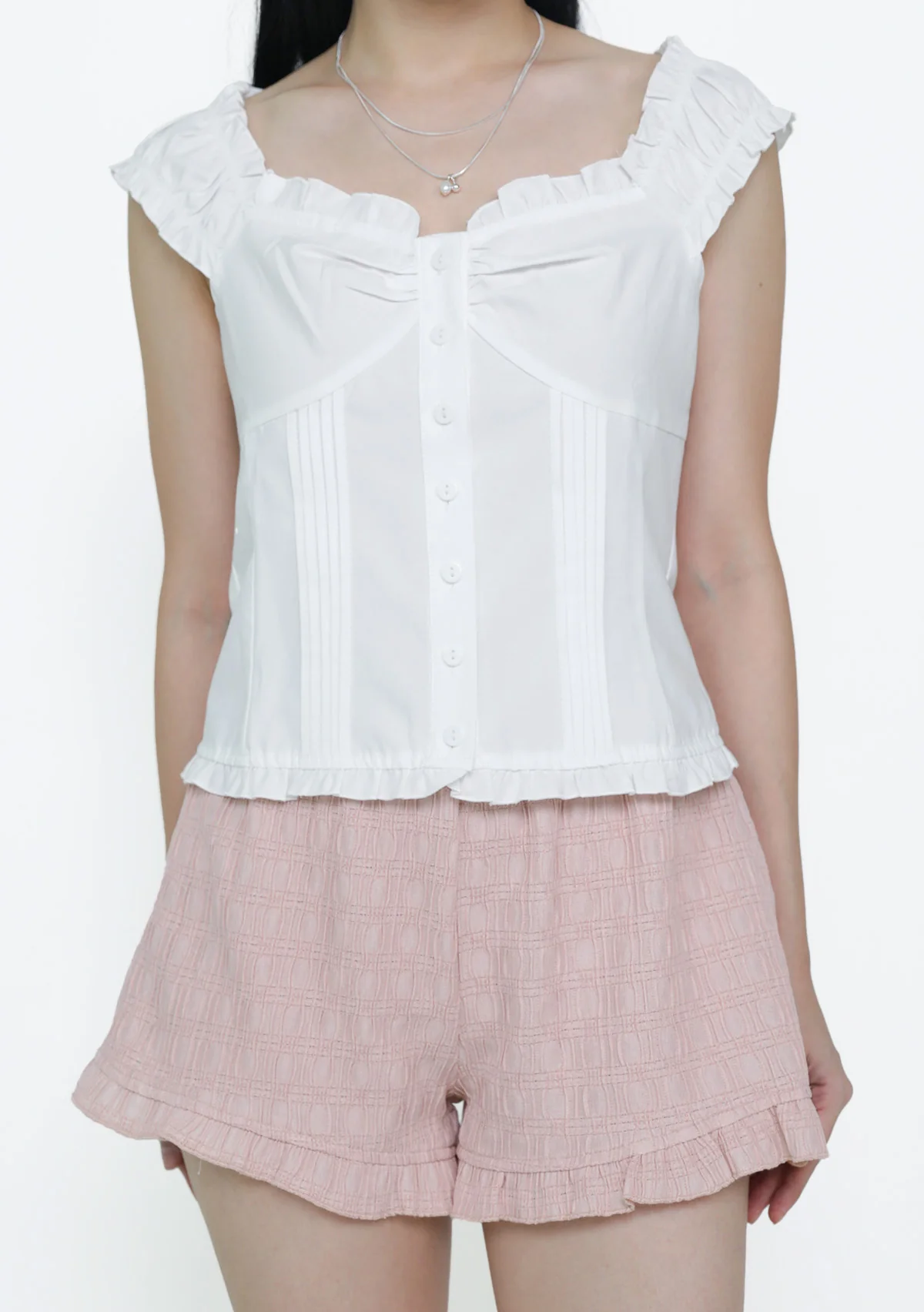 Rina Shirred Shorts - Image 15