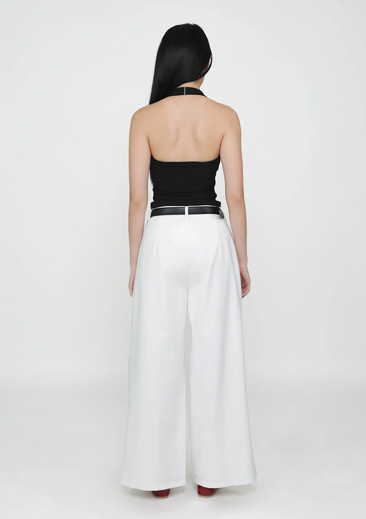 Silvia Side Pleated Pants - Image 21