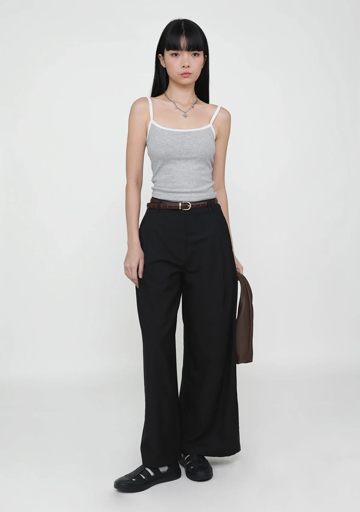 Silvia Side Pleated Pants - Image 5