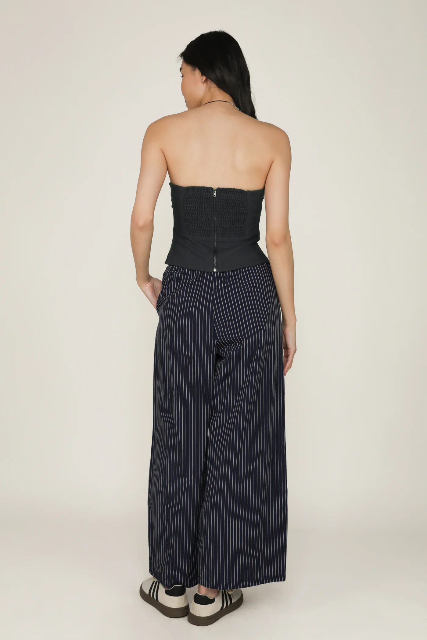 Skyler Drawstring Wide Leg Pants - Image 21
