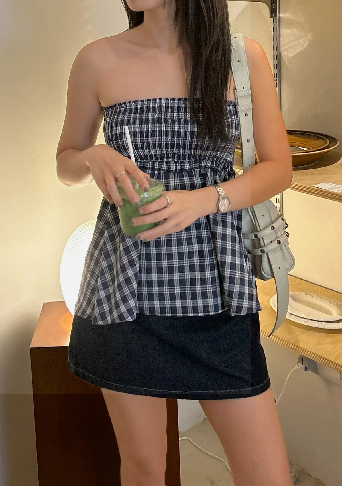 Cammie Smocked Tube Top