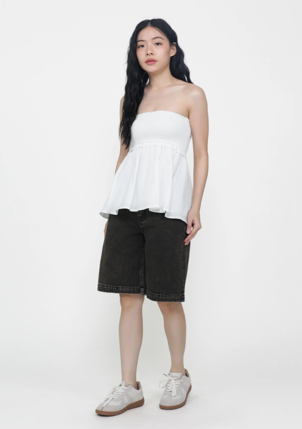 Cammie Smocked Tube Top - Image 15