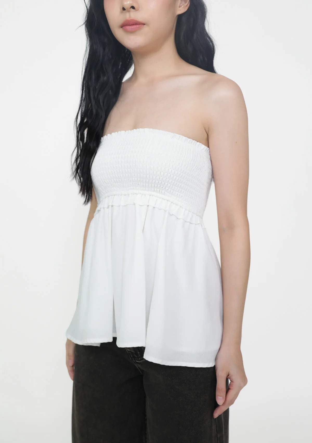Cammie Smocked Tube Top - Image 18
