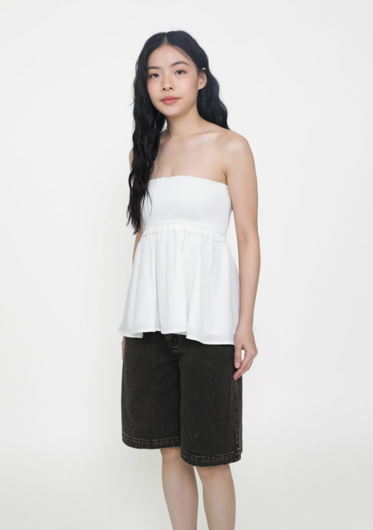Cammie Smocked Tube Top - Image 19