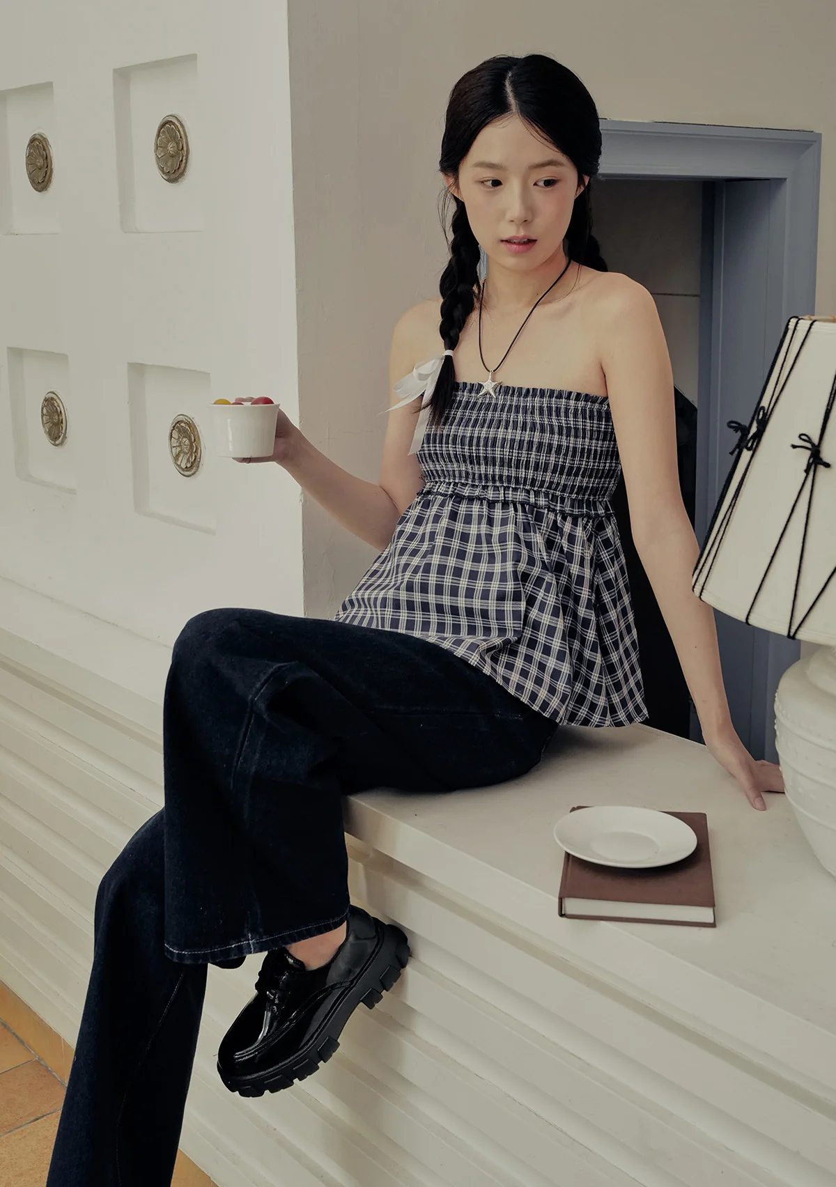 Cammie Smocked Tube Top - Image 2