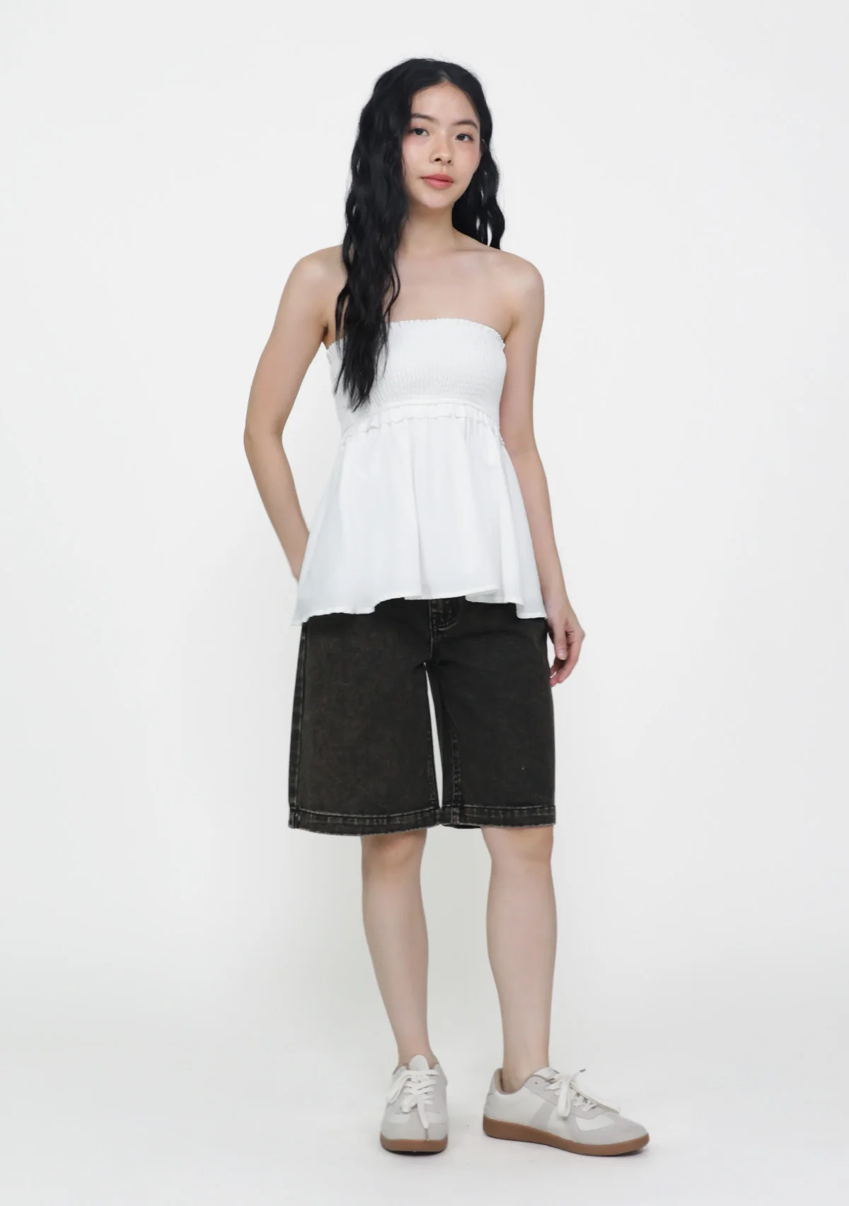 Cammie Smocked Tube Top - Image 20