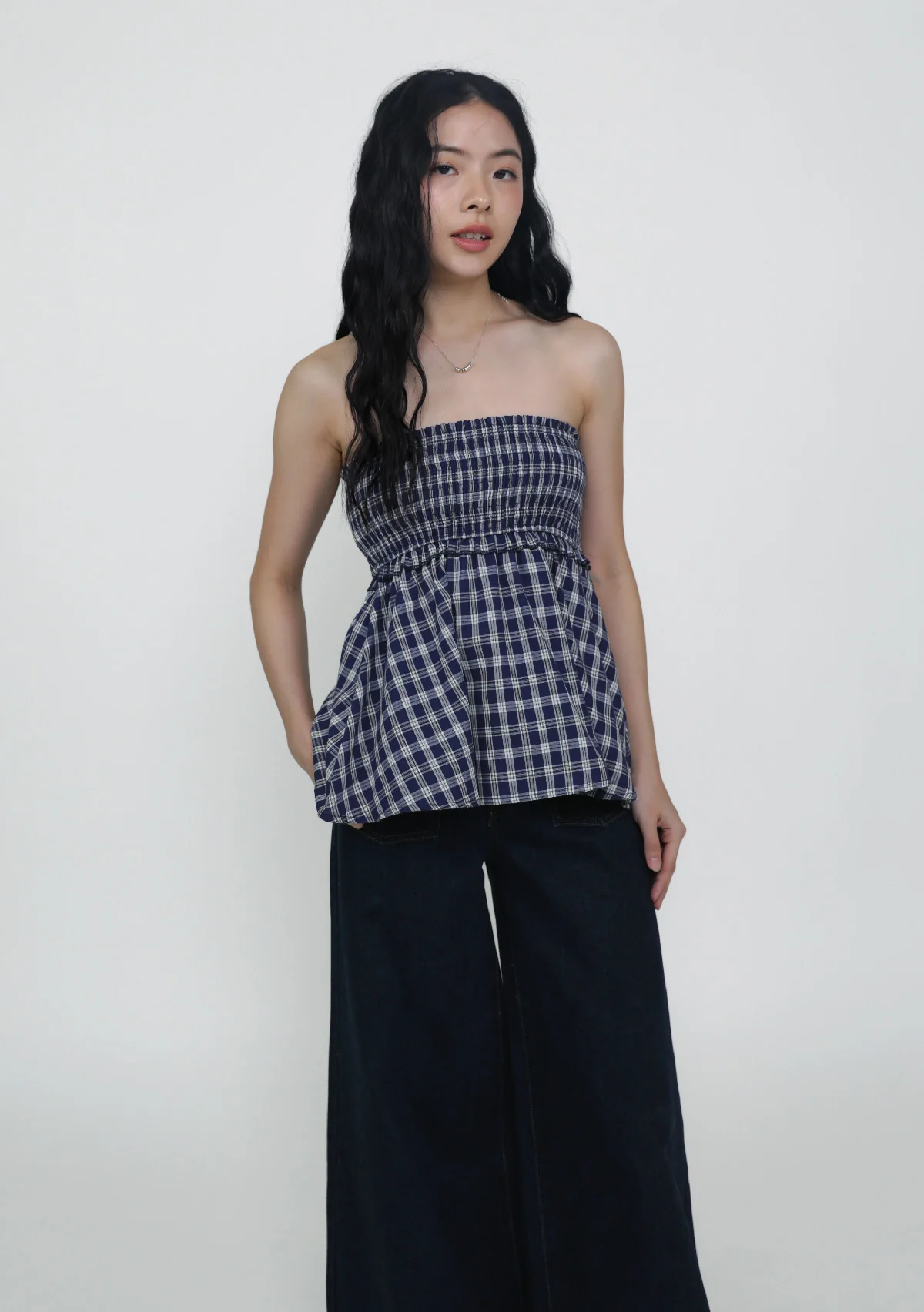 Cammie Smocked Tube Top - Image 4