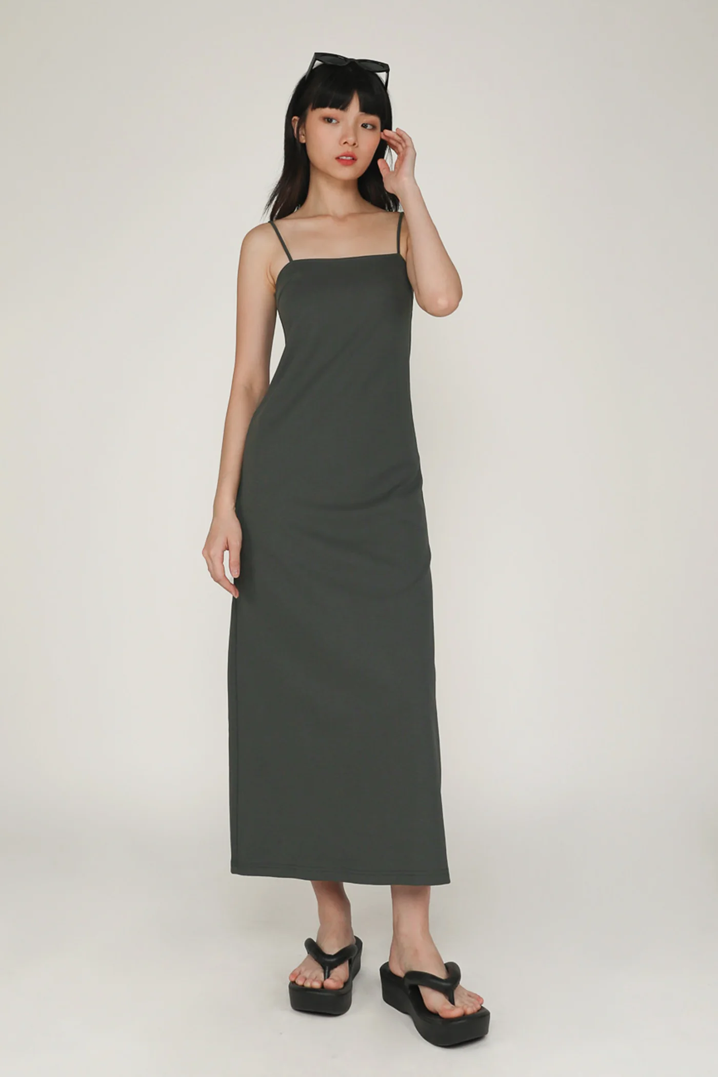 Solana Basic Maxi Dress - Image 8