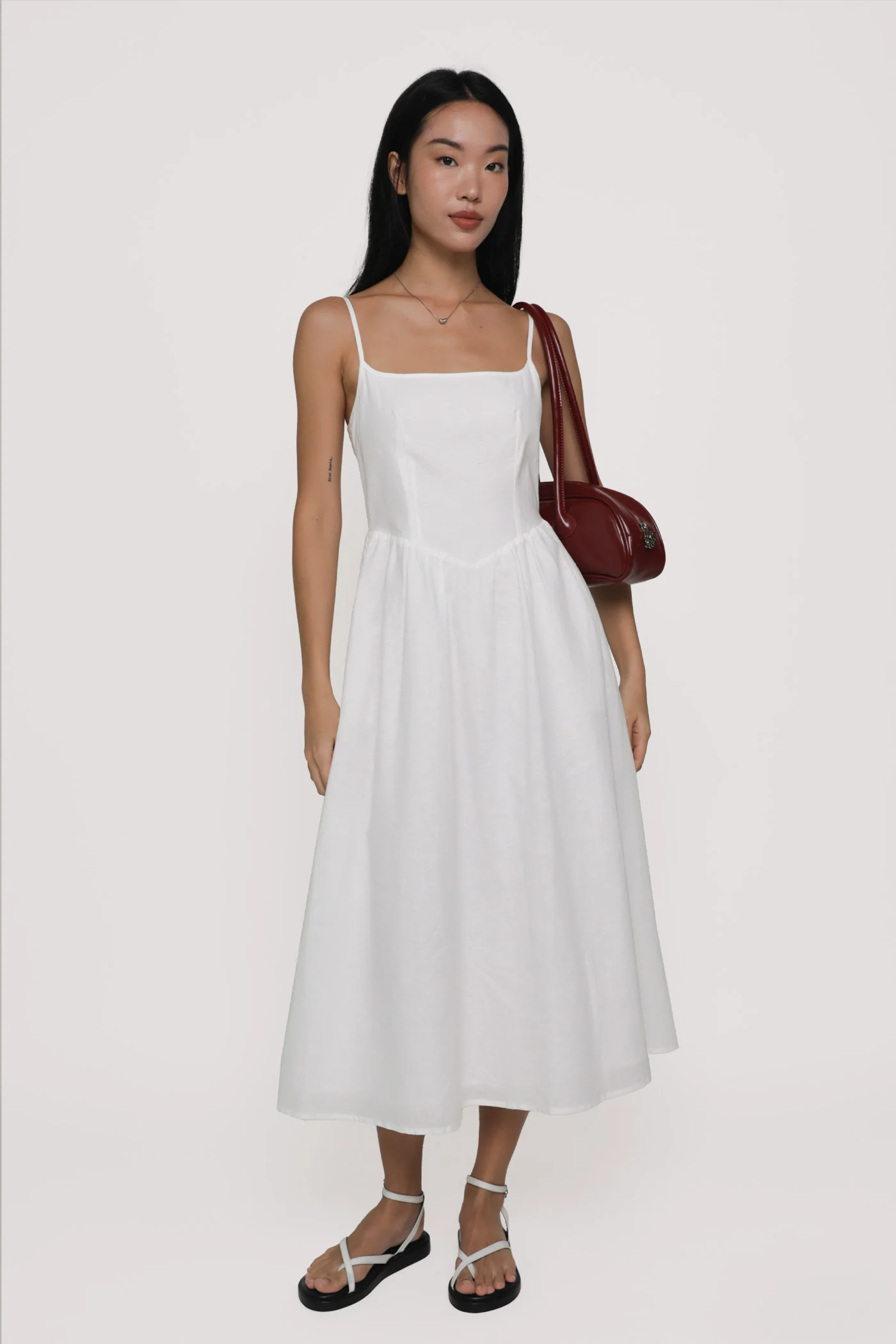 Sonya Corset Midaxi Dress - Image 4