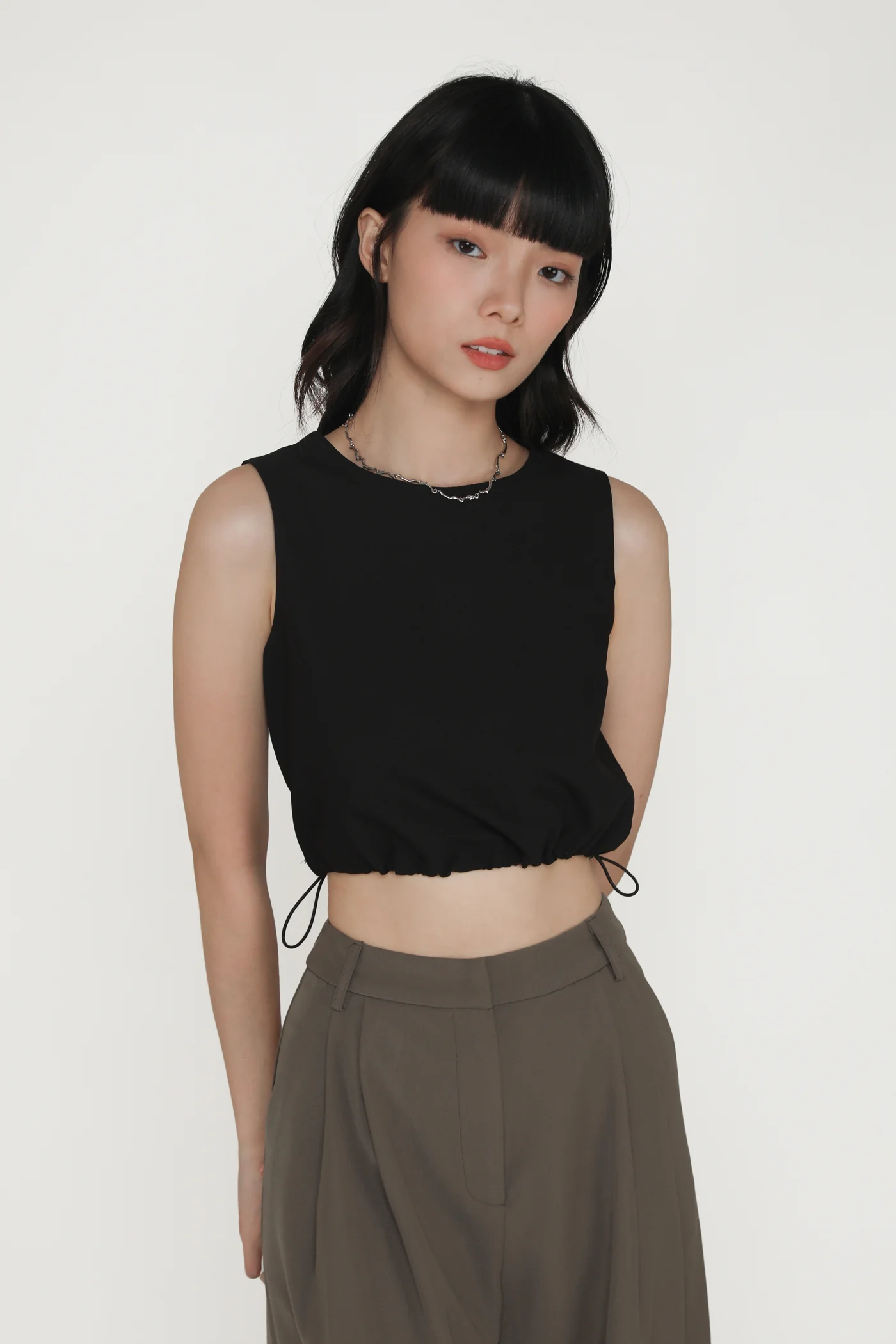 Soren Parachute Drawstring Top - Image 2