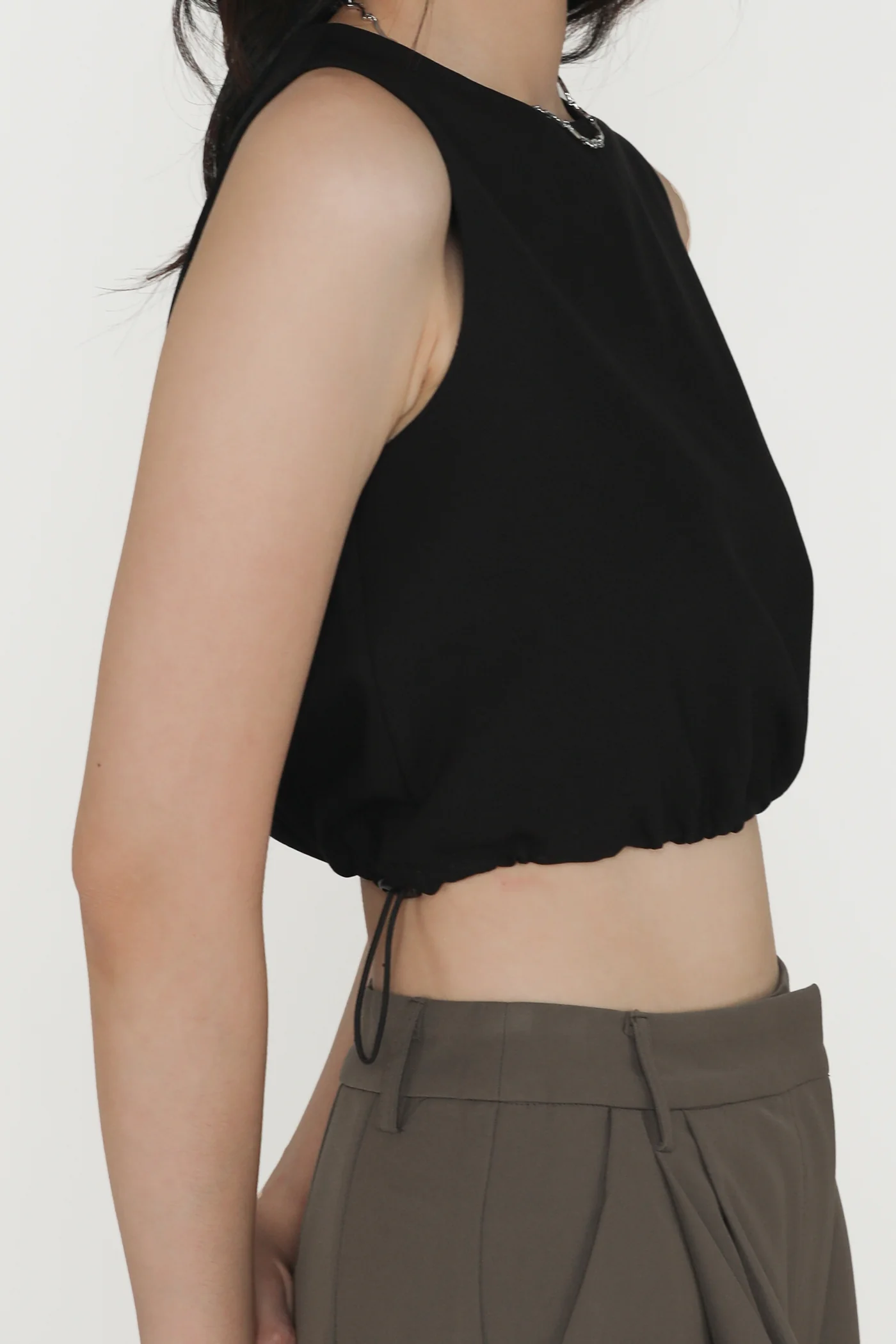 Soren Parachute Drawstring Top - Image 3