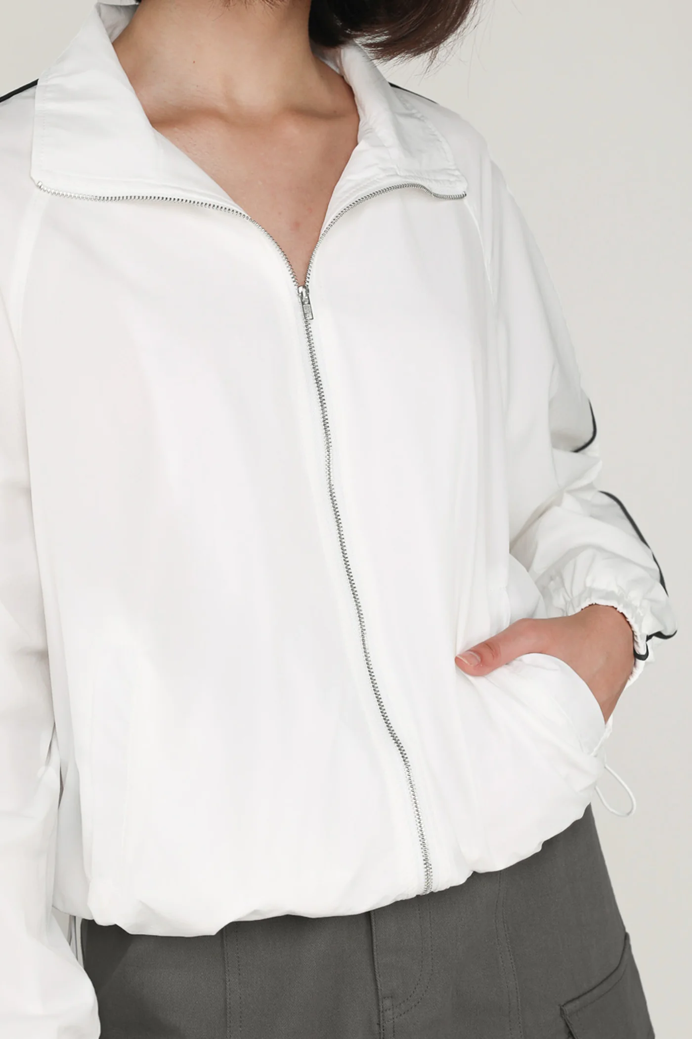 Stanton Contrast Nylon Jacket - Image 12