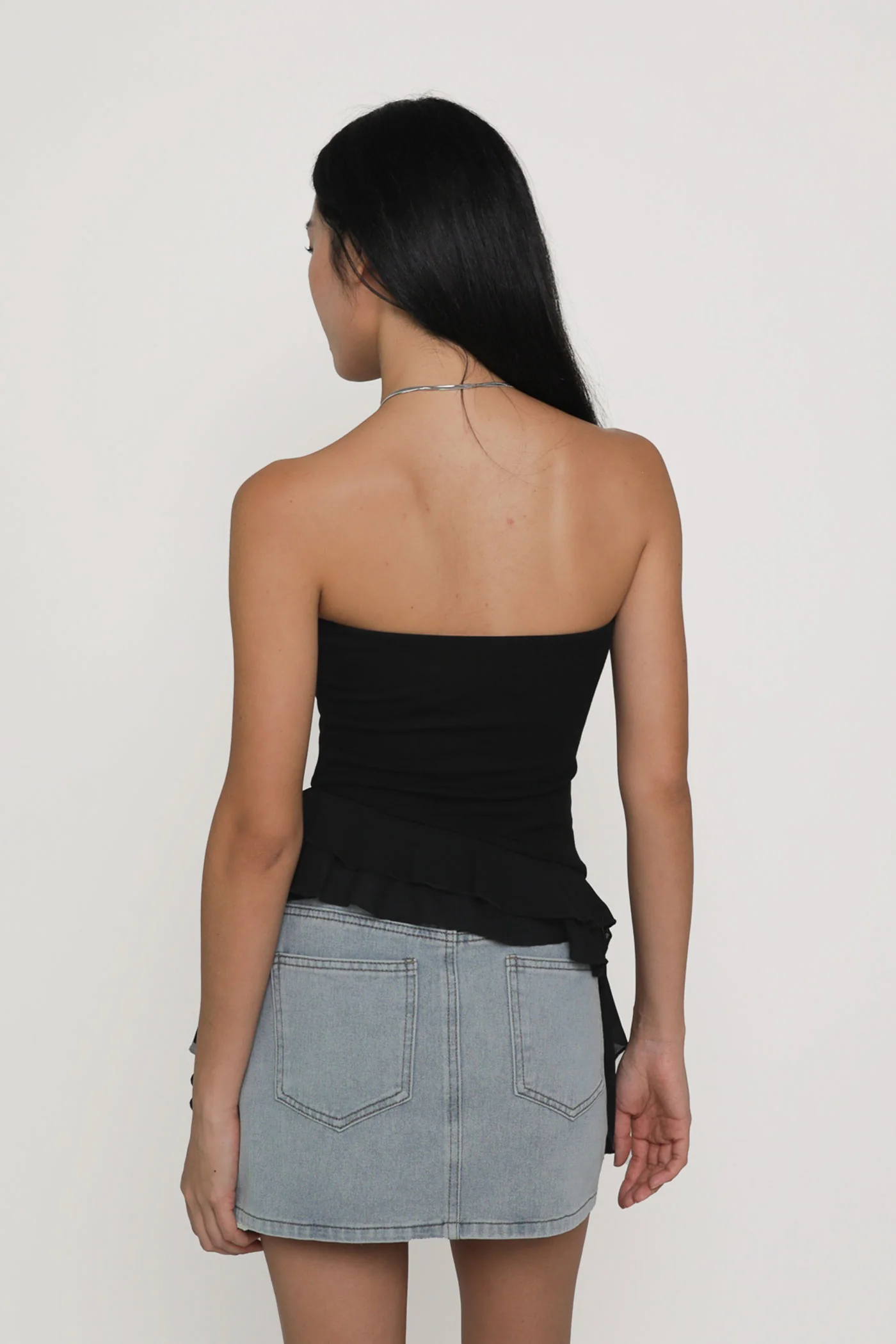 Stephanie Ruffles Tube Padded Top - Image 14