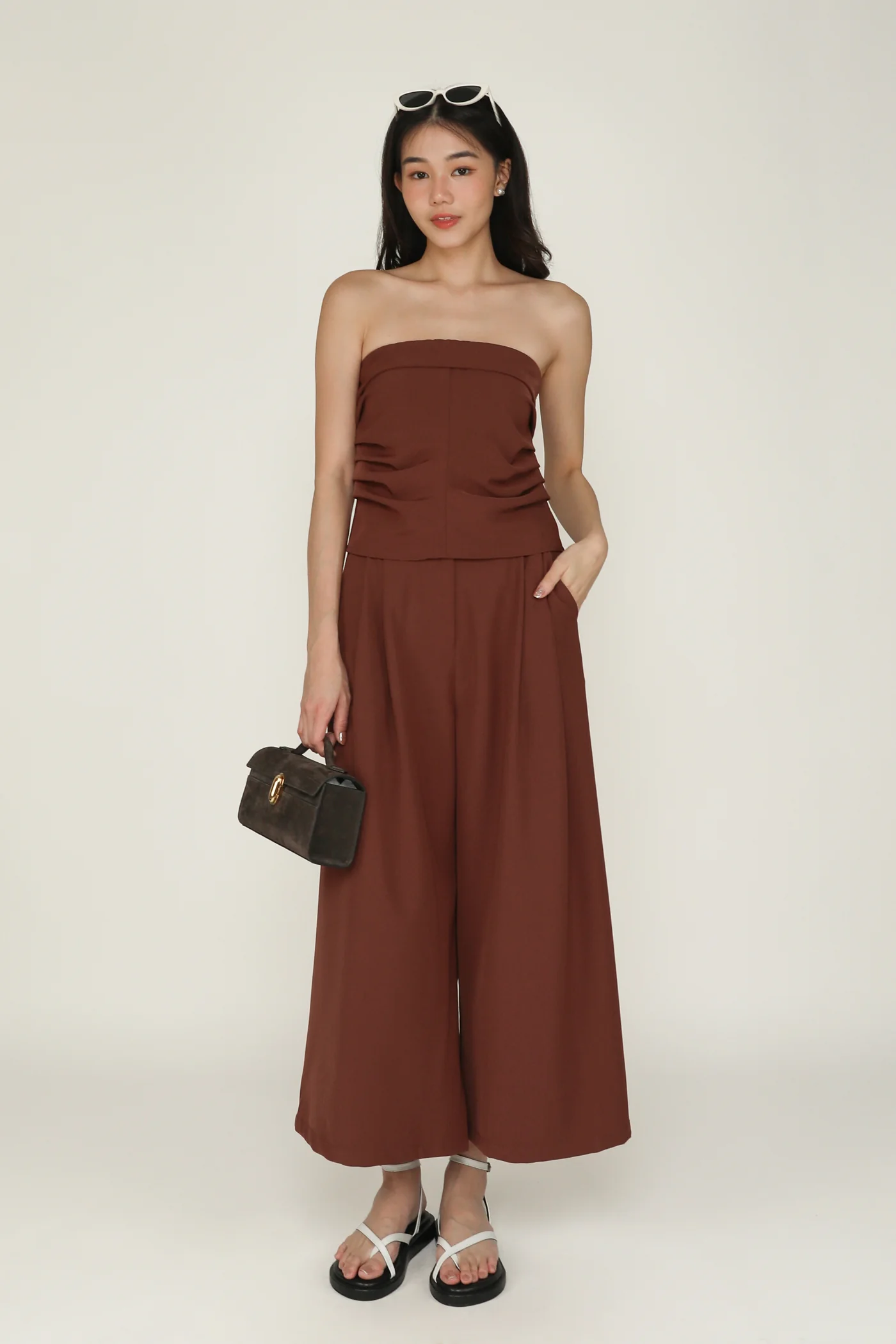 Suzanne Pleated Tube Top - Image 15