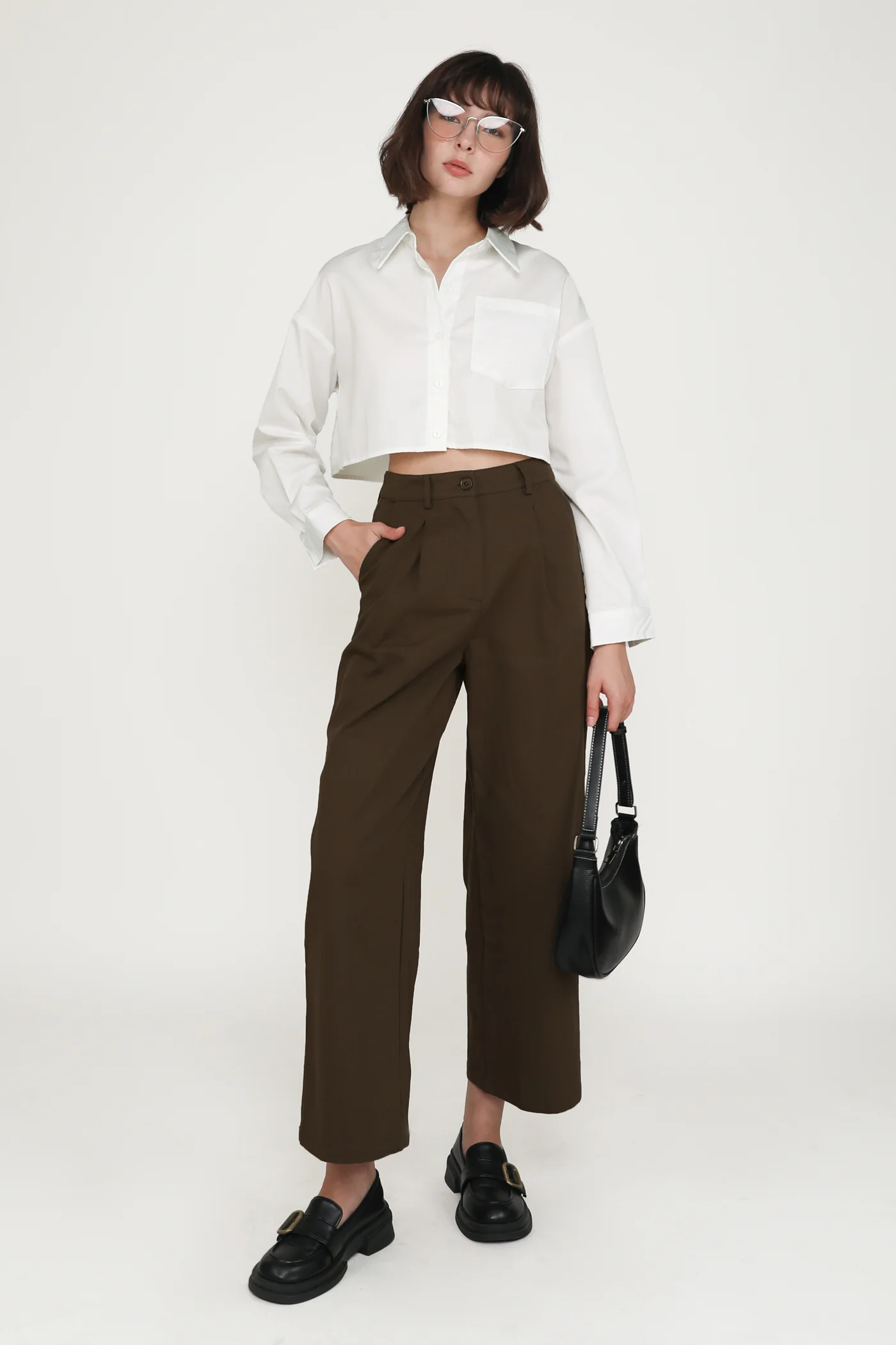 Sylvie Cropped Shirt - Image 2