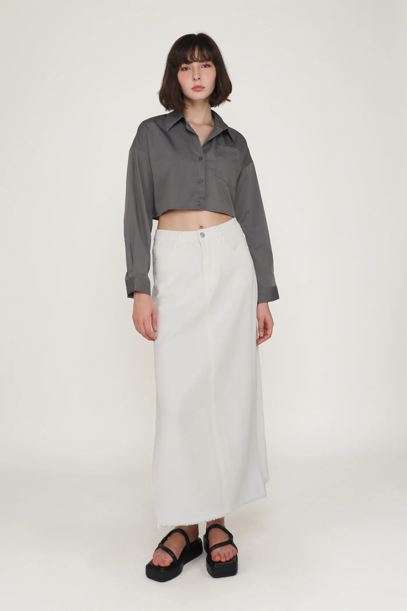 Sylvie Cropped Shirt - Image 20
