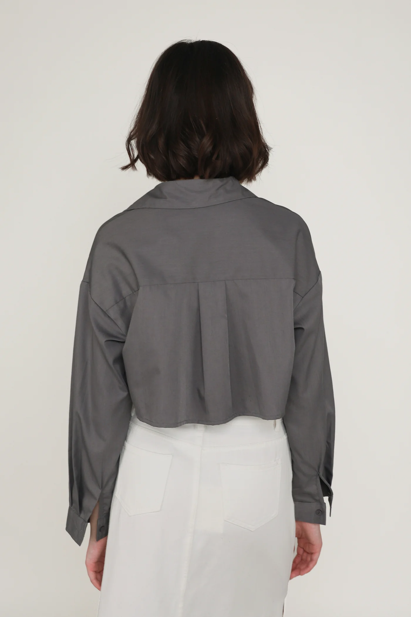 Sylvie Cropped Shirt - Image 21