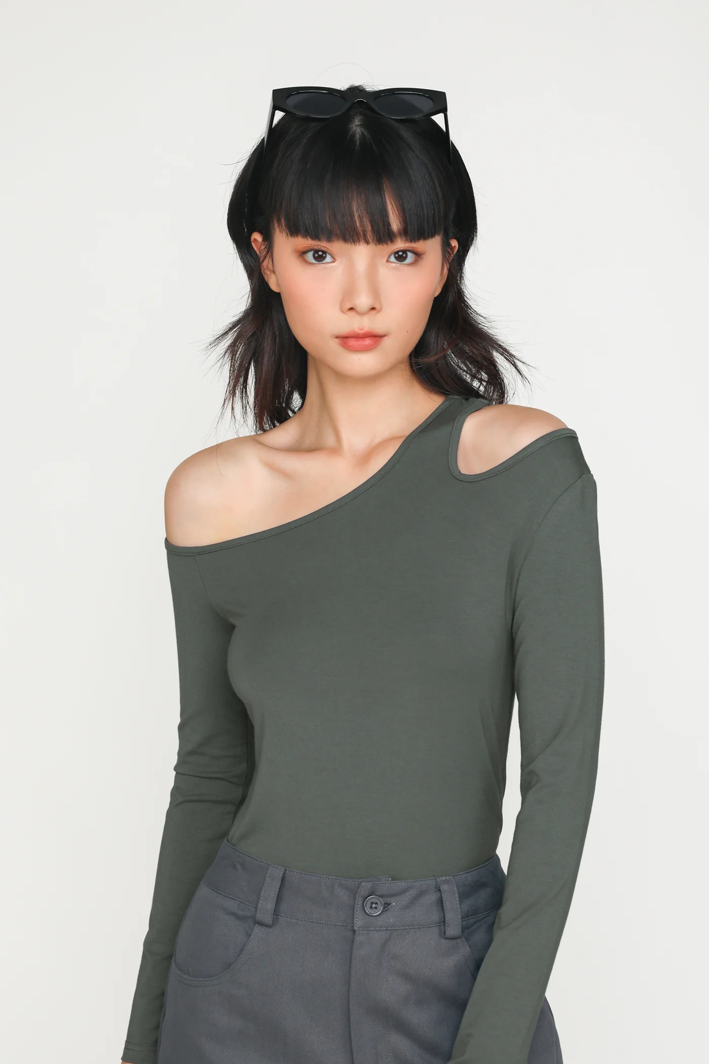 Tatum Cut Out Long Sleeve Top - Image 3