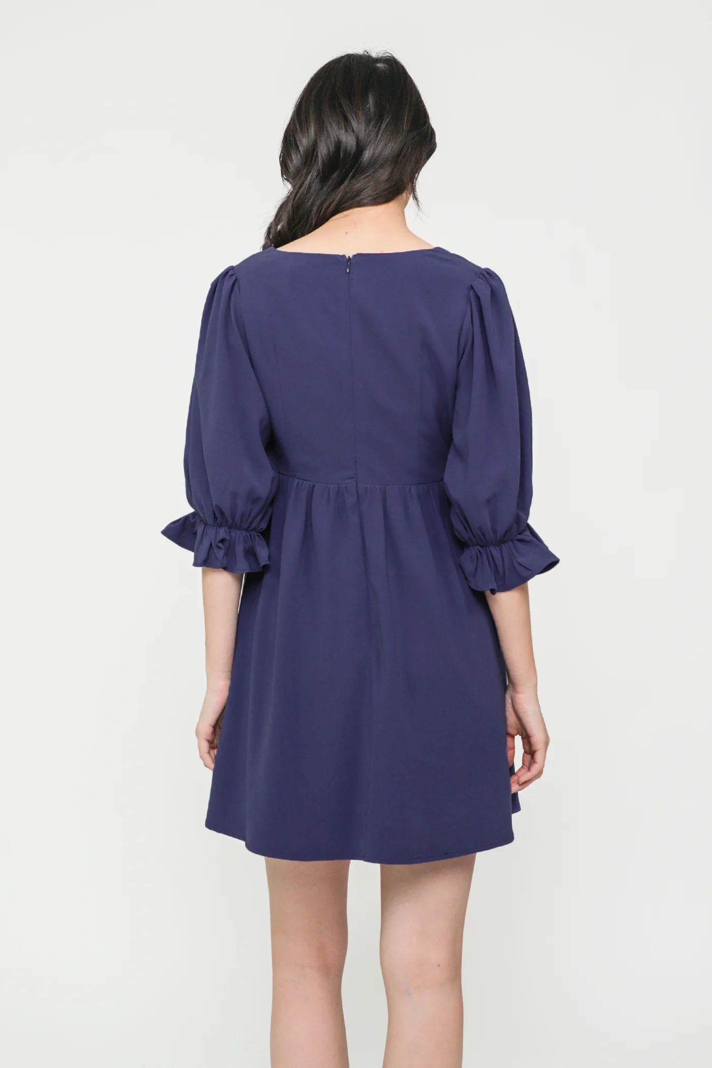 Tia Babydoll Sleeved Dress - Image 14