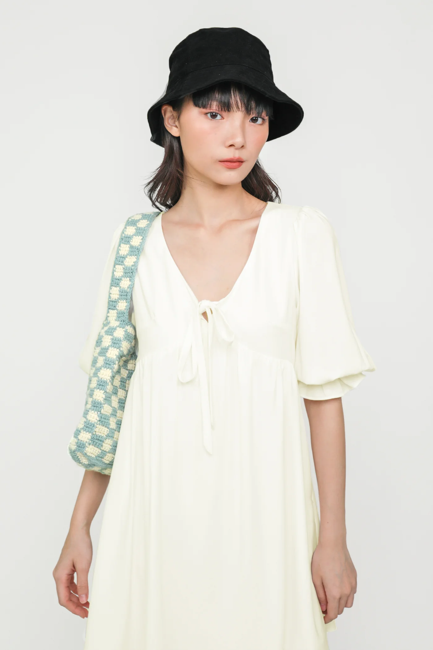 Tia Babydoll Sleeved Dress - Image 16