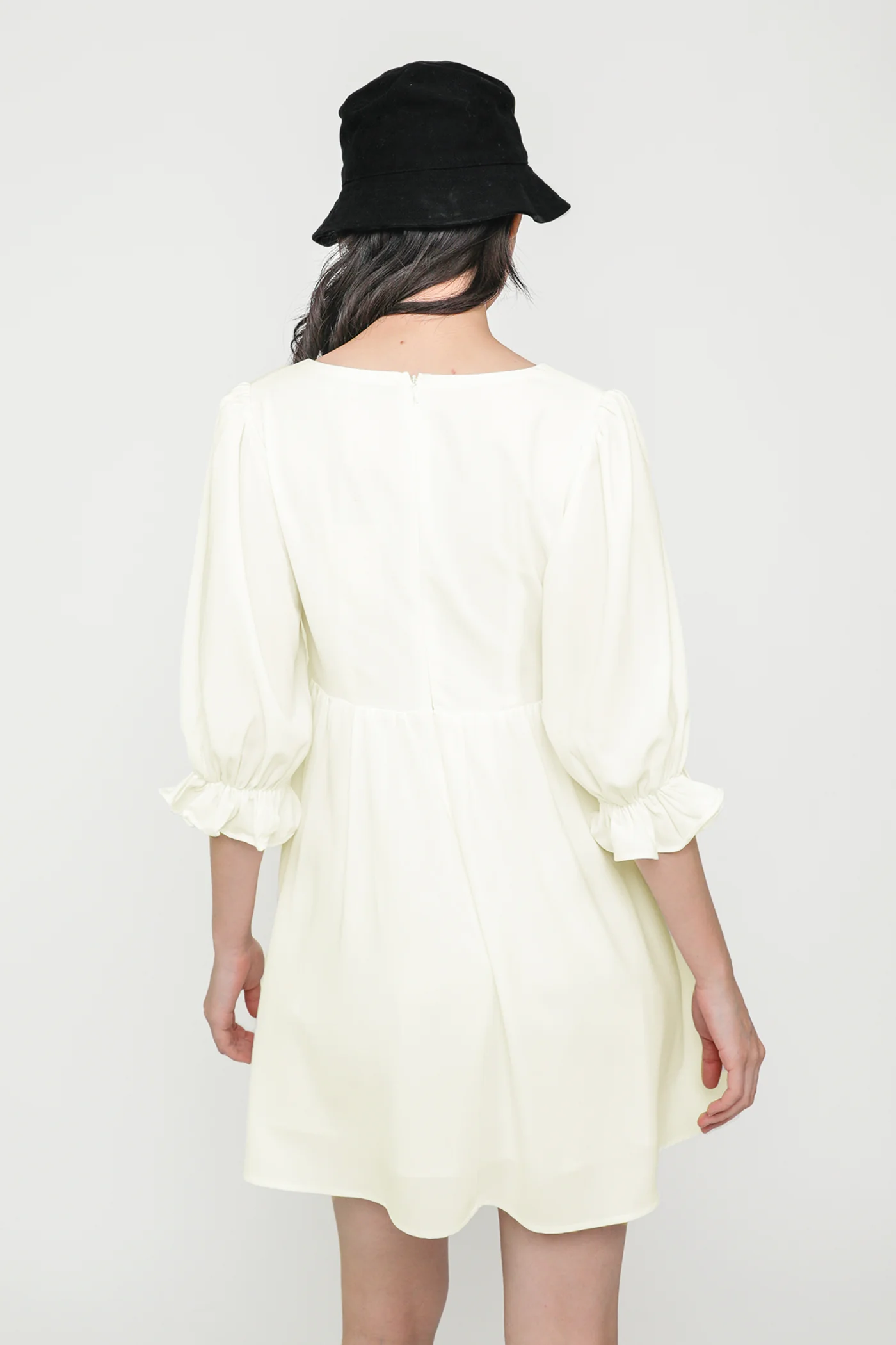 Tia Babydoll Sleeved Dress - Image 21