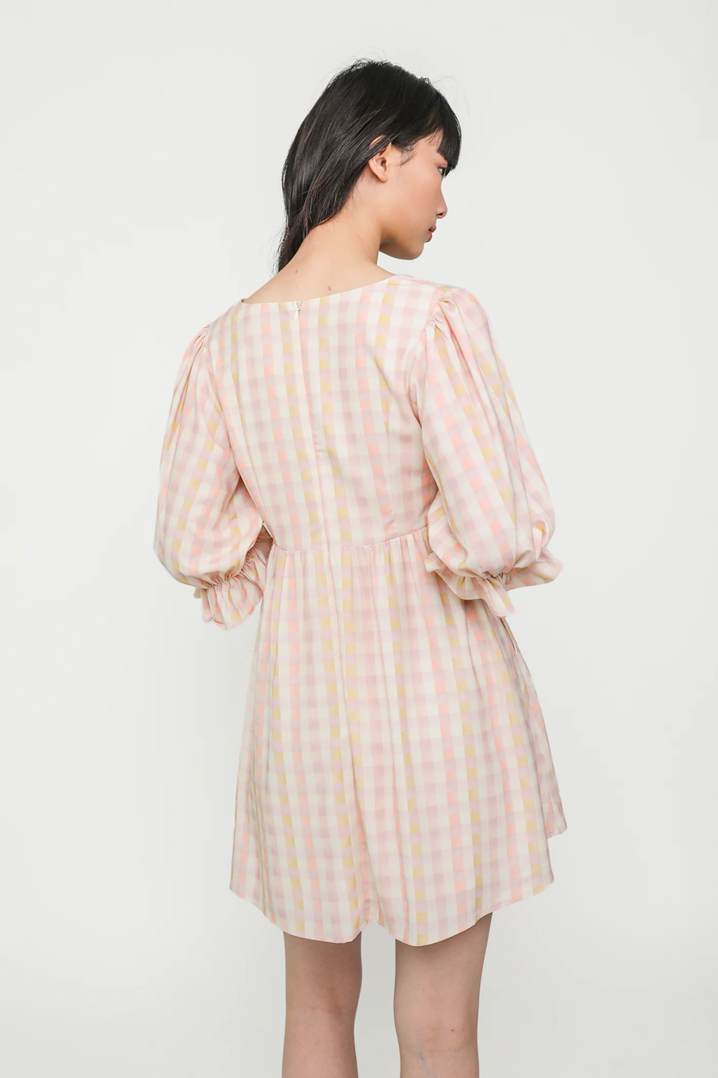 Tia Babydoll Sleeved Dress - Image 7