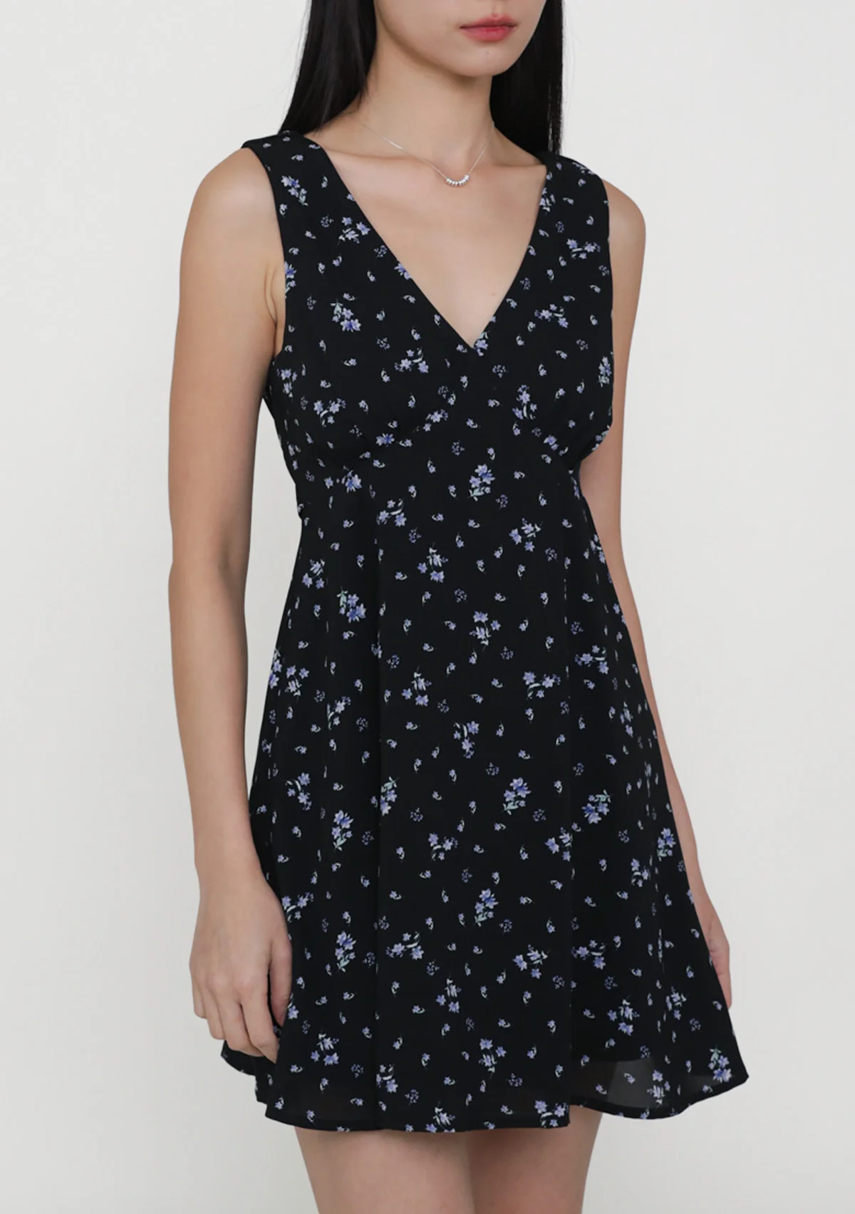 Nathania Tie Back Dress (Floral) - Image 11
