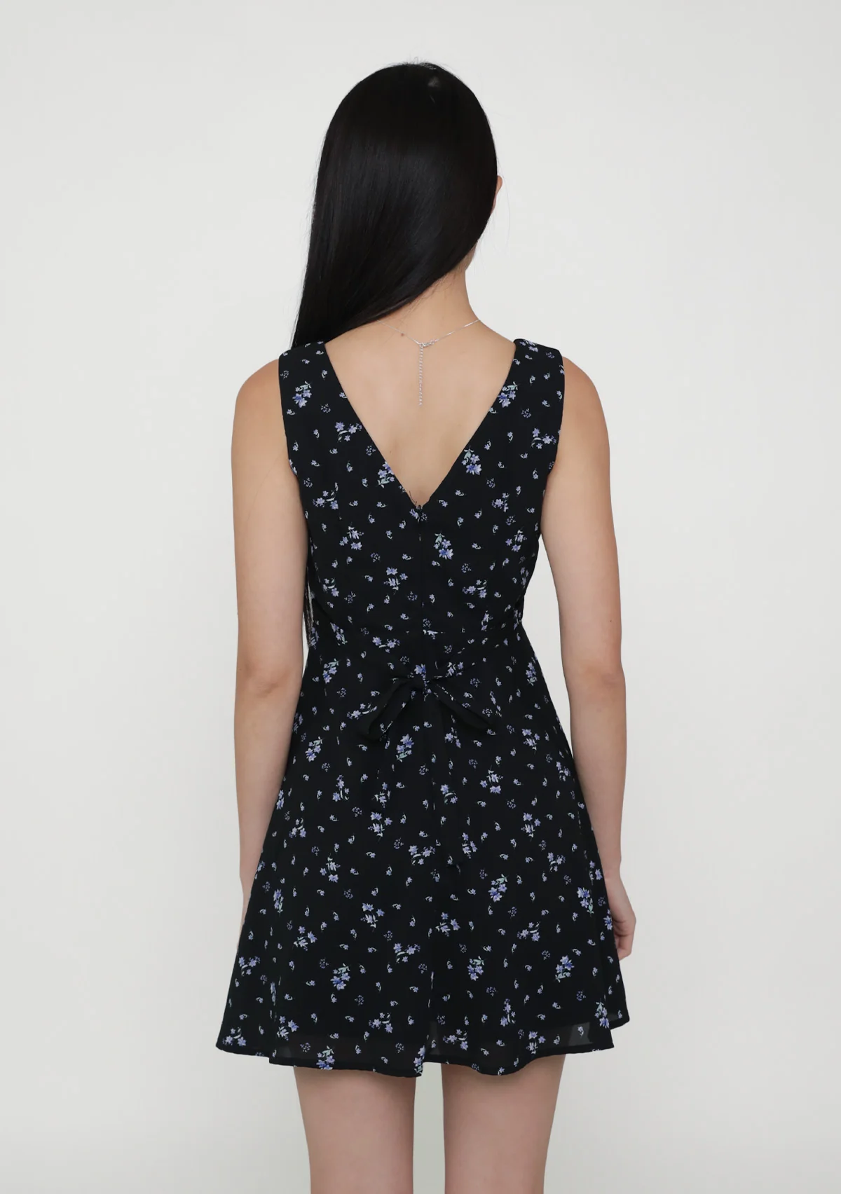 Nathania Tie Back Dress (Floral) - Image 14