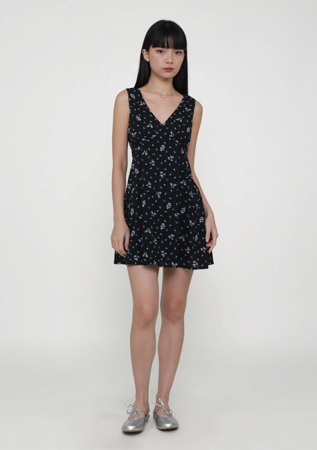 Nathania Tie Back Dress (Floral) - Image 2