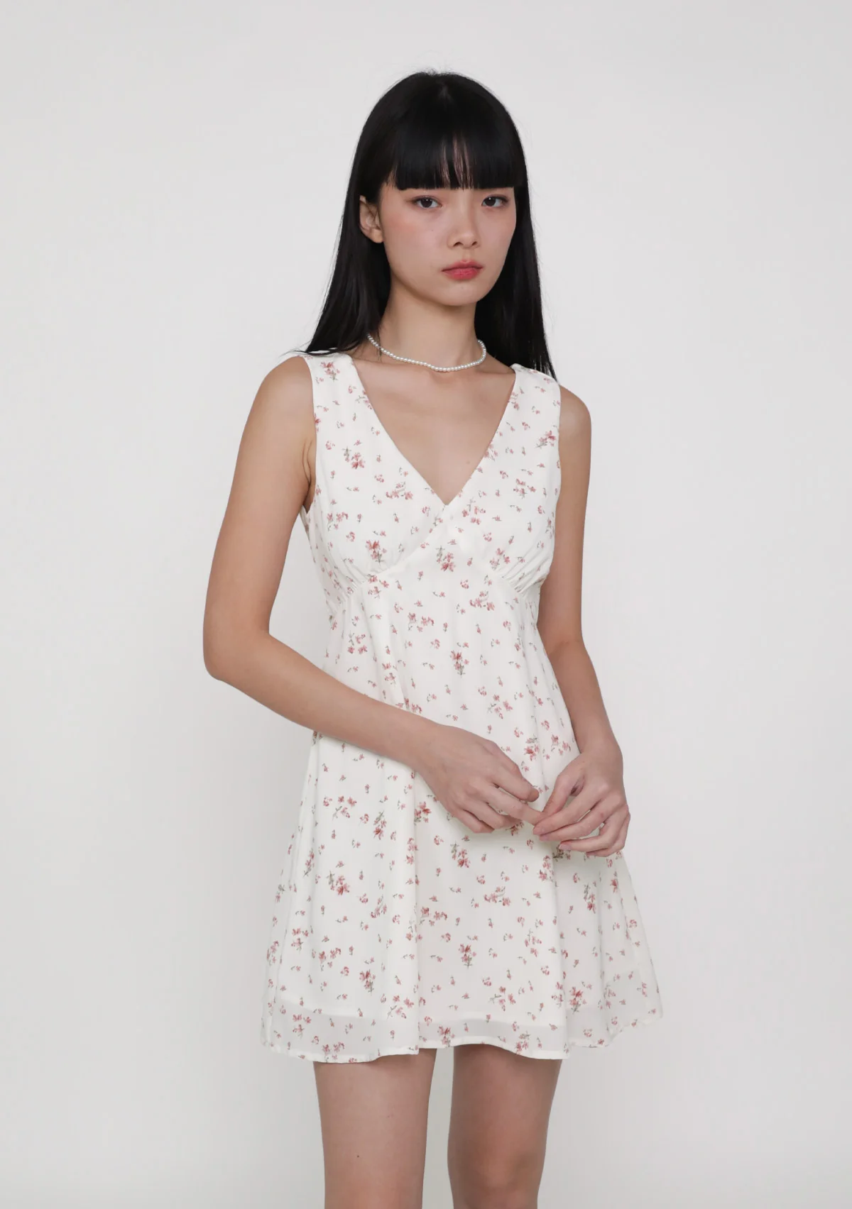 Nathania Tie Back Dress (Floral) - Image 4
