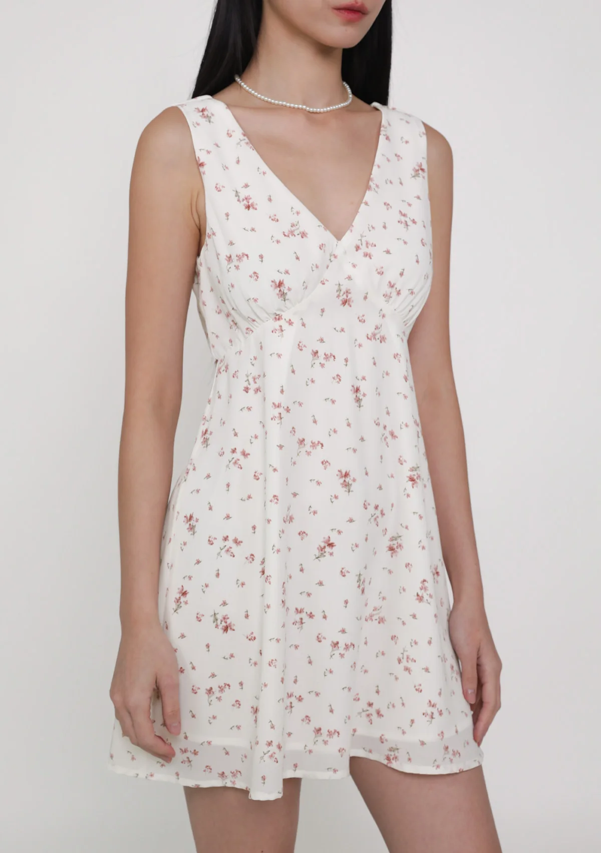 Nathania Tie Back Dress (Floral) - Image 5