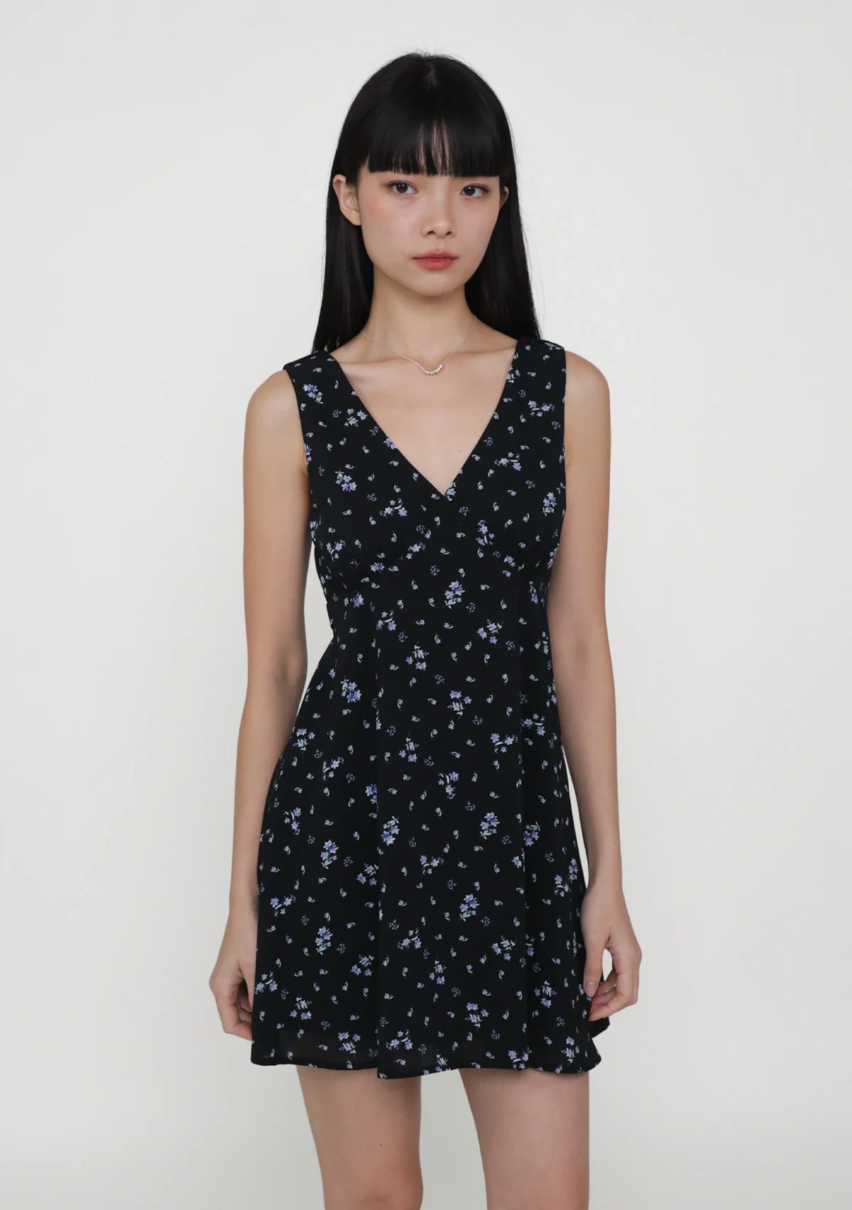 Nathania Tie Back Dress (Floral) - Image 9