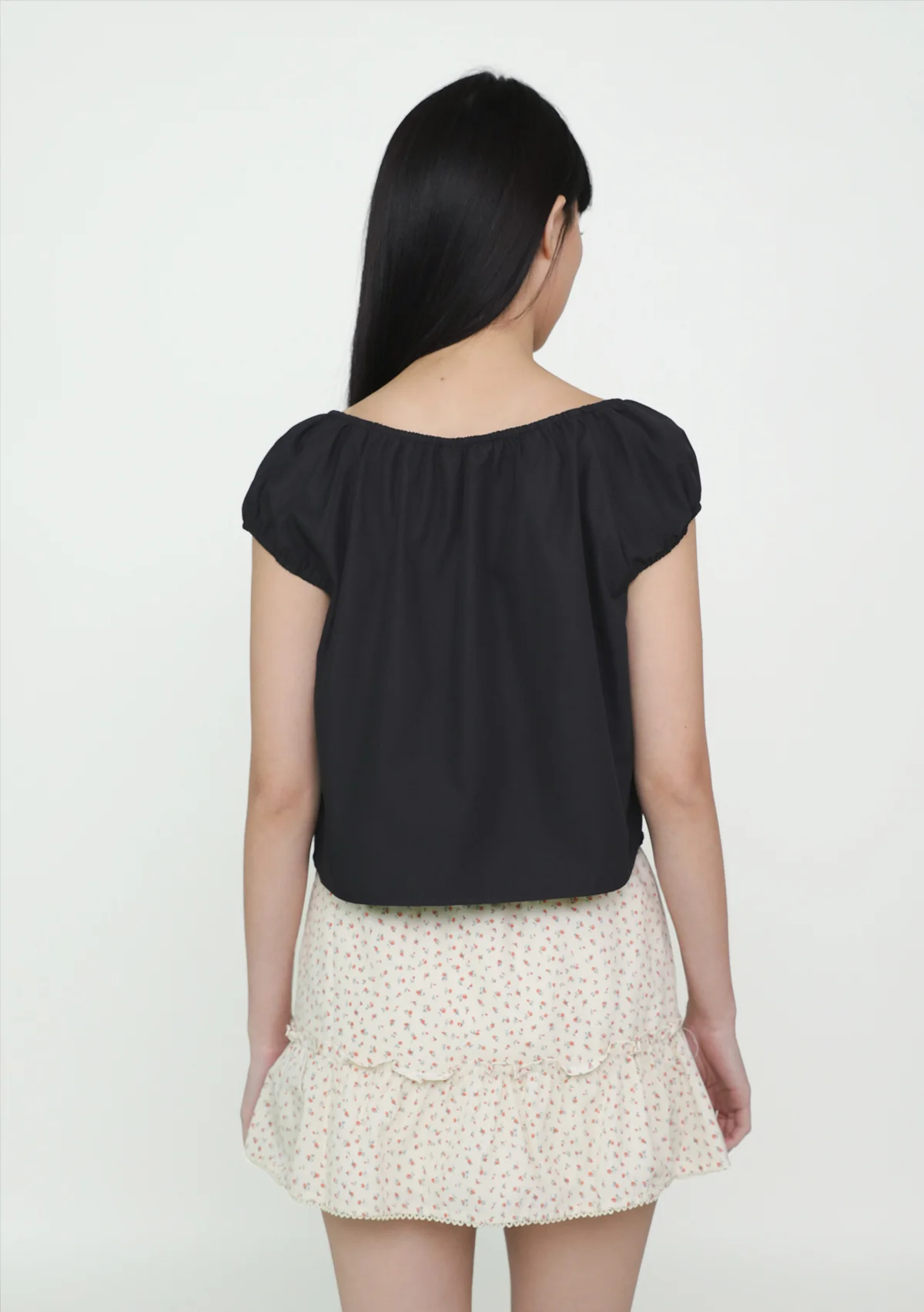 Somi Tie Front Ribbon Top - Image 18