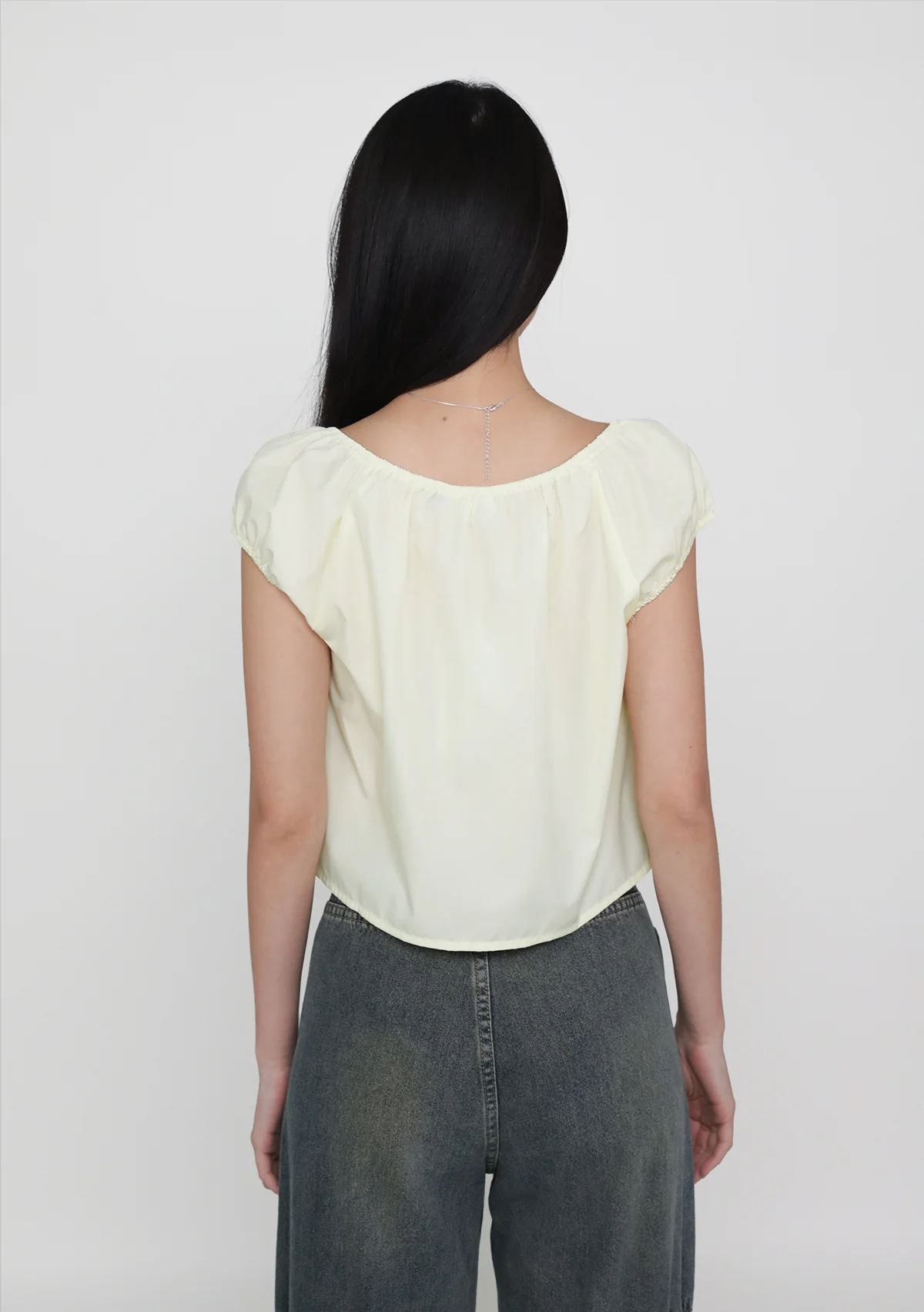 Somi Tie Front Ribbon Top - Image 21