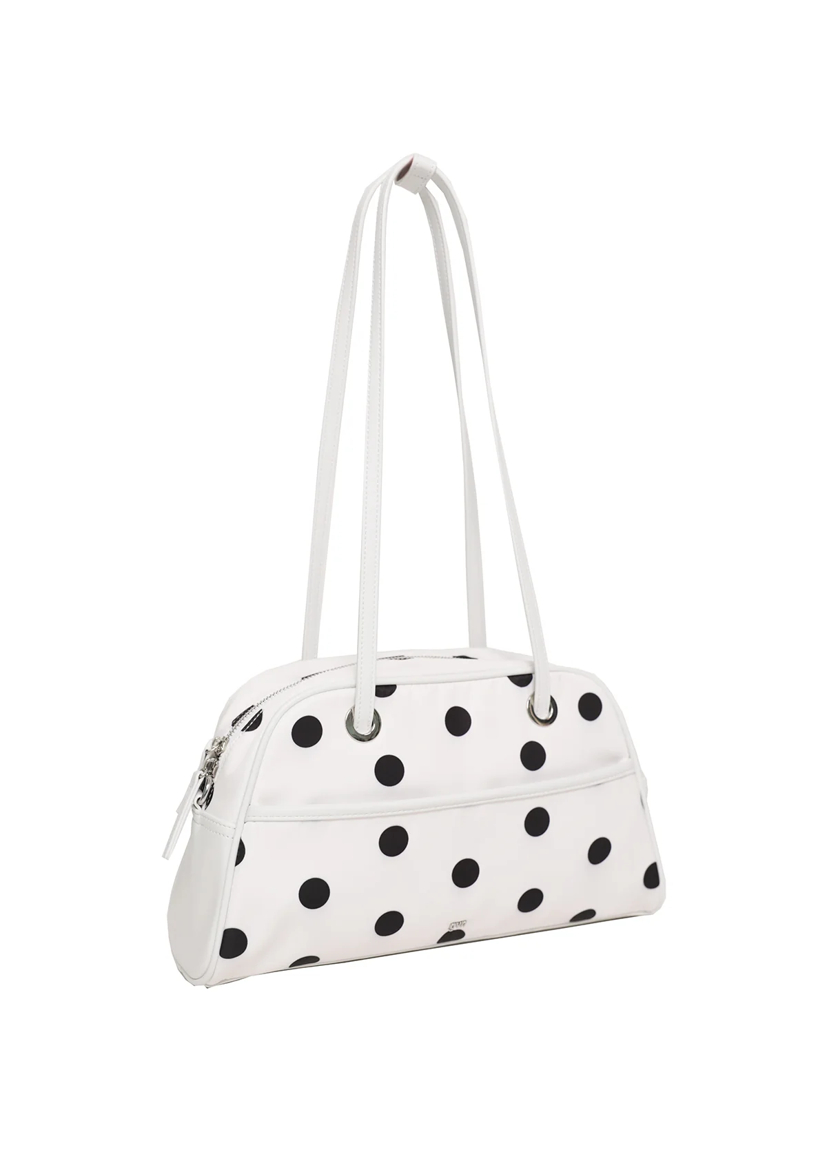 TTR x GVN Medium Nylon Bowler Bag (Polka Dot) - Image 3