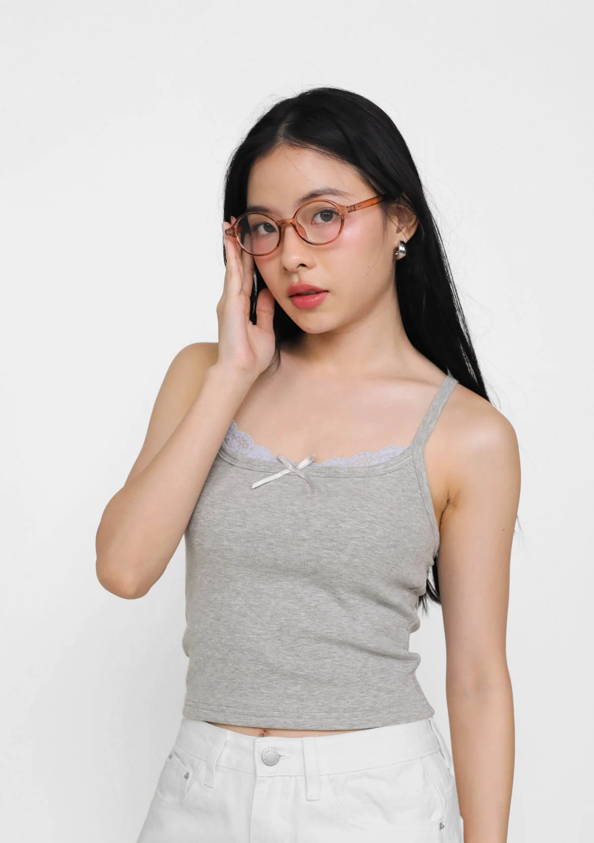 Uma Lace Layered Padded Top - Image 13
