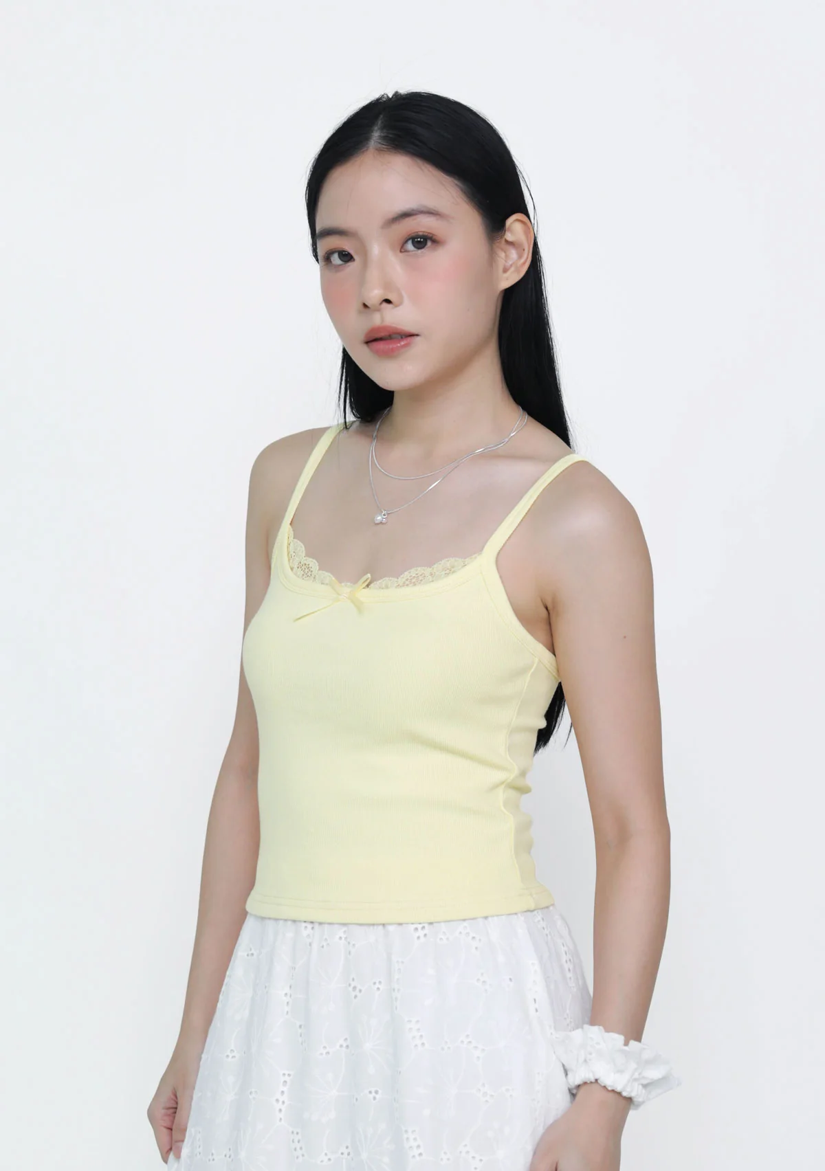 Uma Lace Layered Padded Top - Image 17