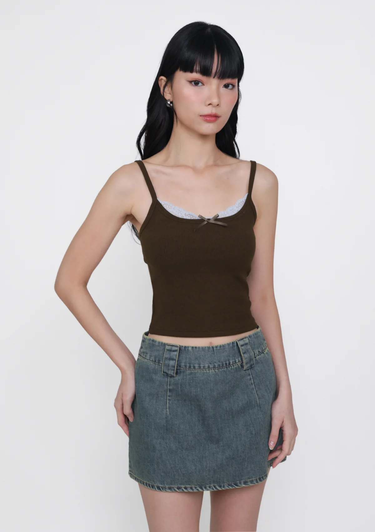 Uma Lace Layered Padded Top - Image 23