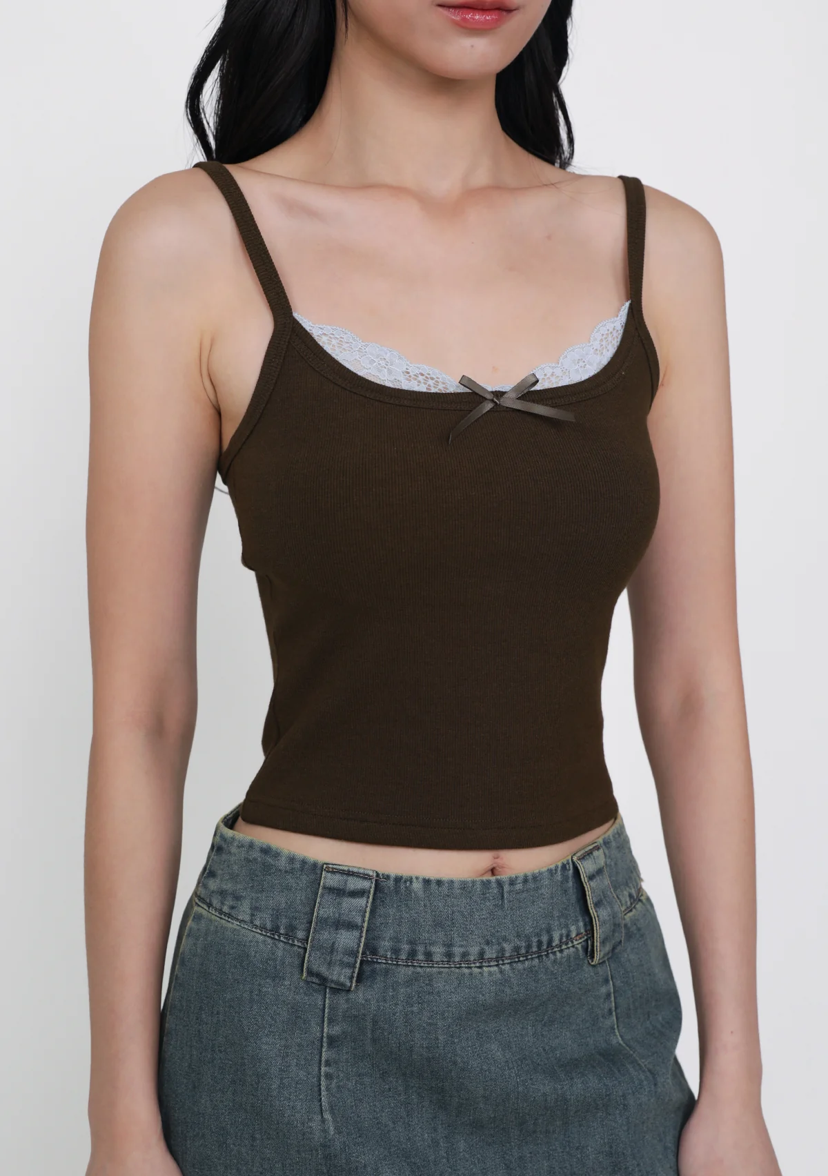 Uma Lace Layered Padded Top - Image 24
