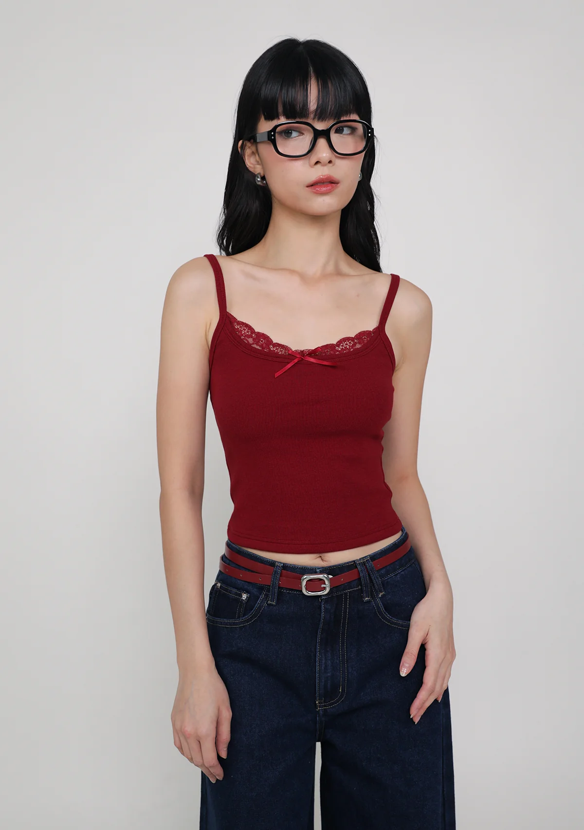 Uma Lace Layered Padded Top - Image 26