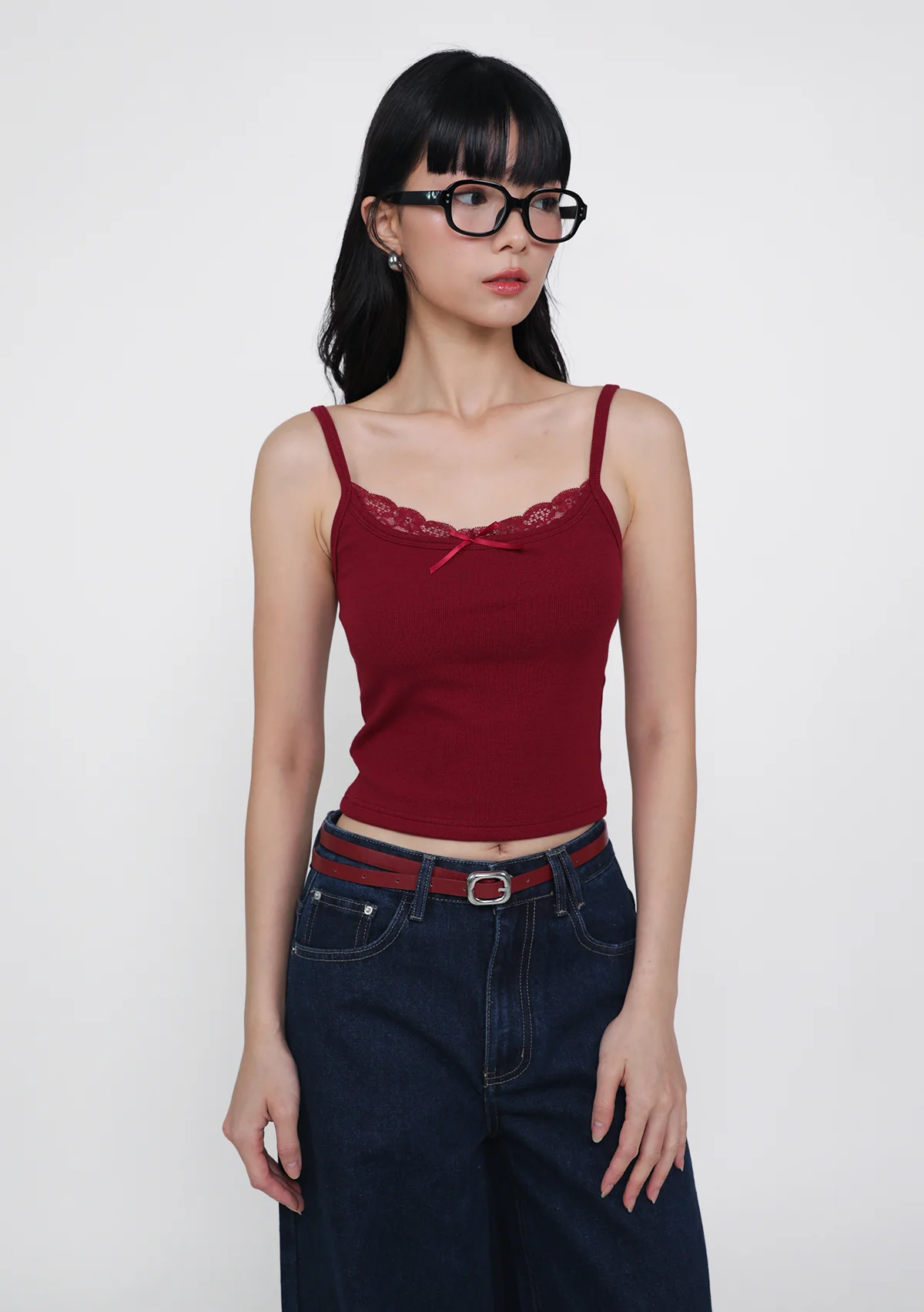 Uma Lace Layered Padded Top - Image 27