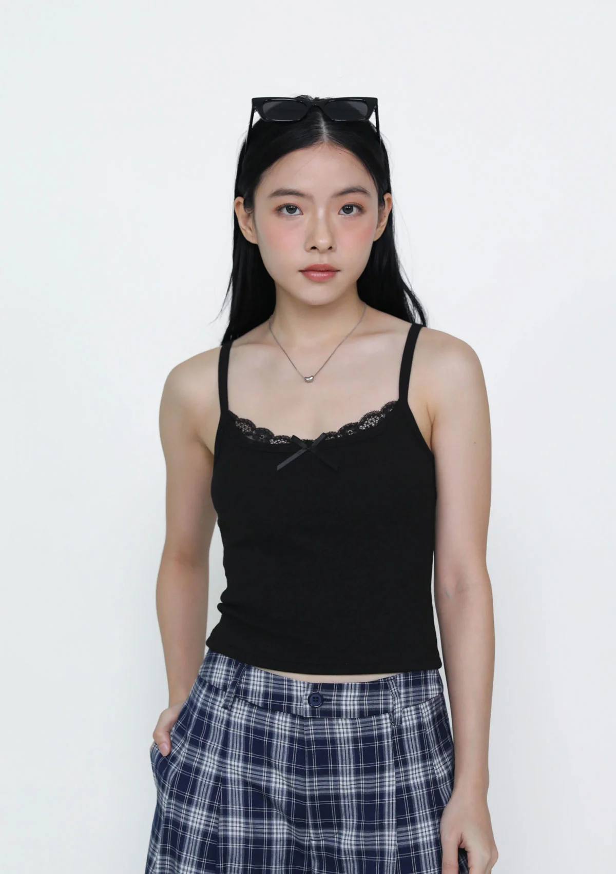 Uma Lace Layered Padded Top - Image 8
