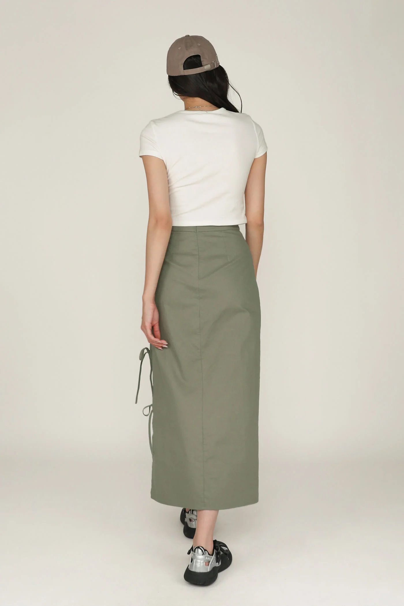 Valentia Ribbon Midi Skirt - Image 14