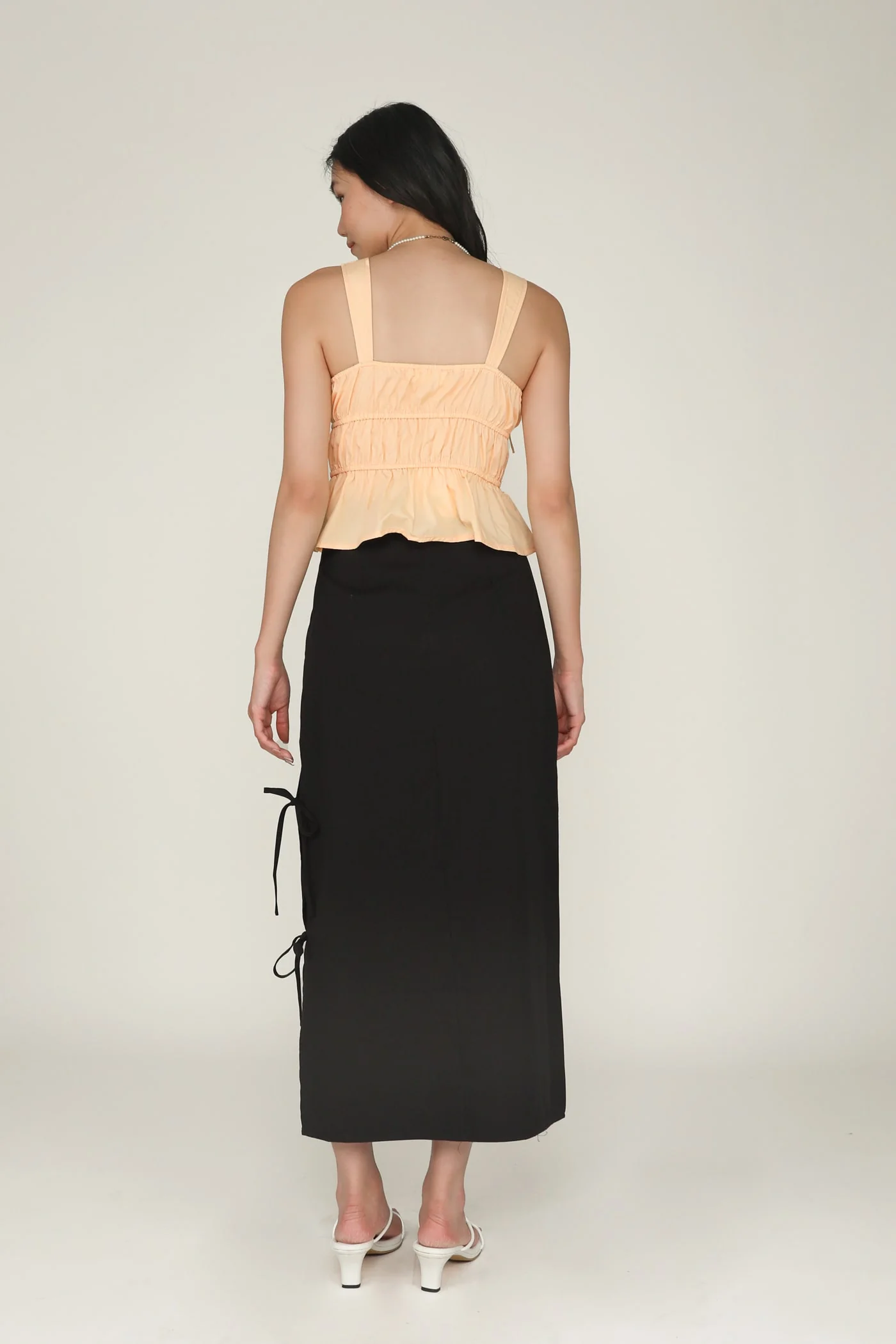 Valentia Ribbon Midi Skirt - Image 20