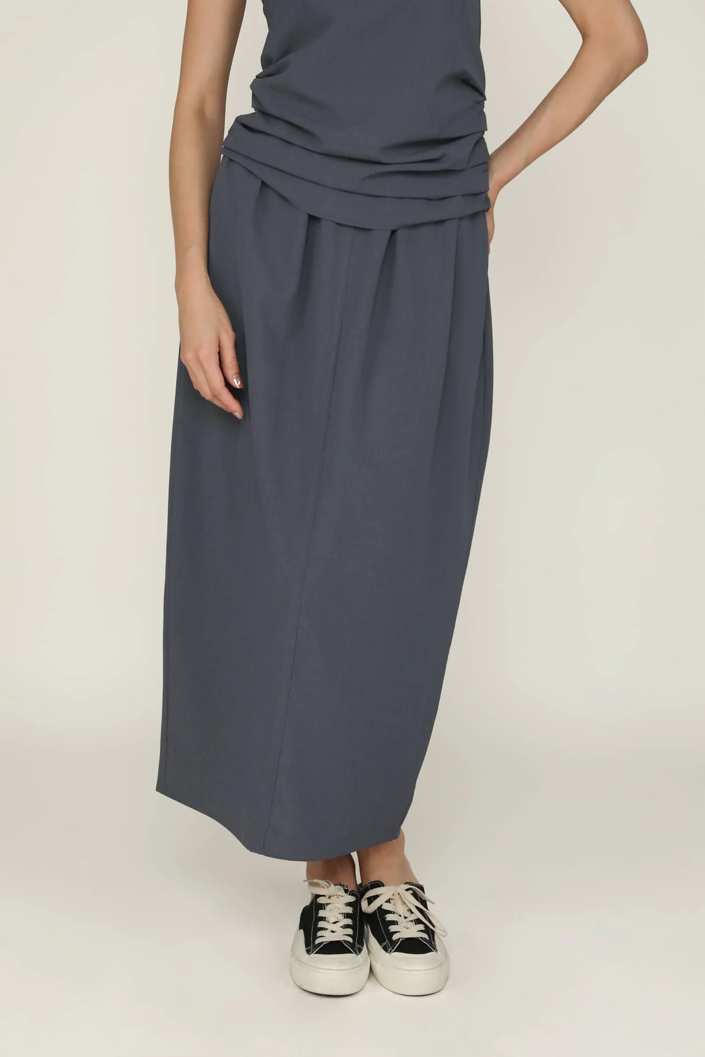 Valerie Textured Maxi Skirt - Image 12